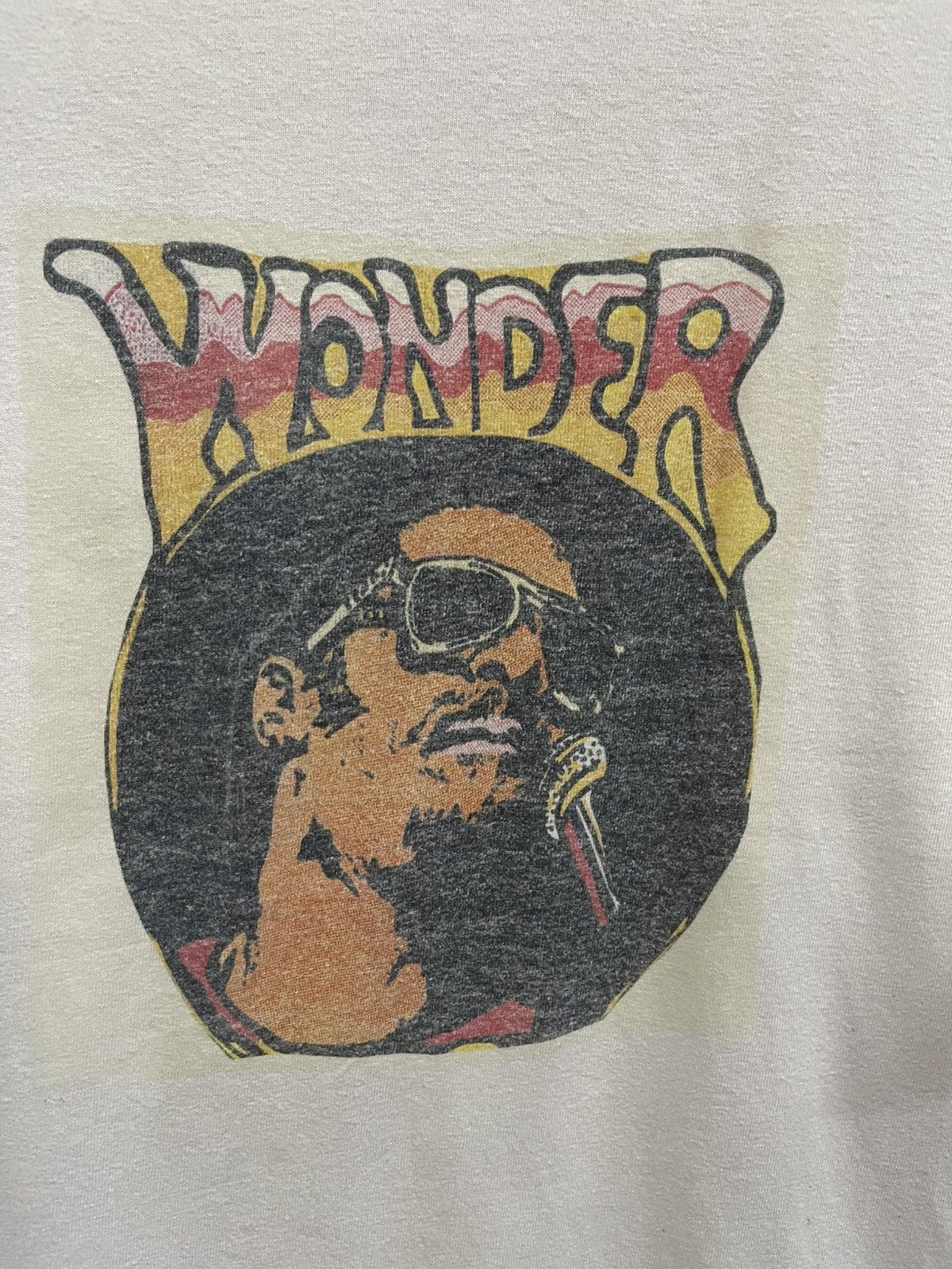 Vintage Vintage Stevie Wonder 73🔥🔥🔥 Size US XL / EU 56 / 4 - 2 Thumbnail