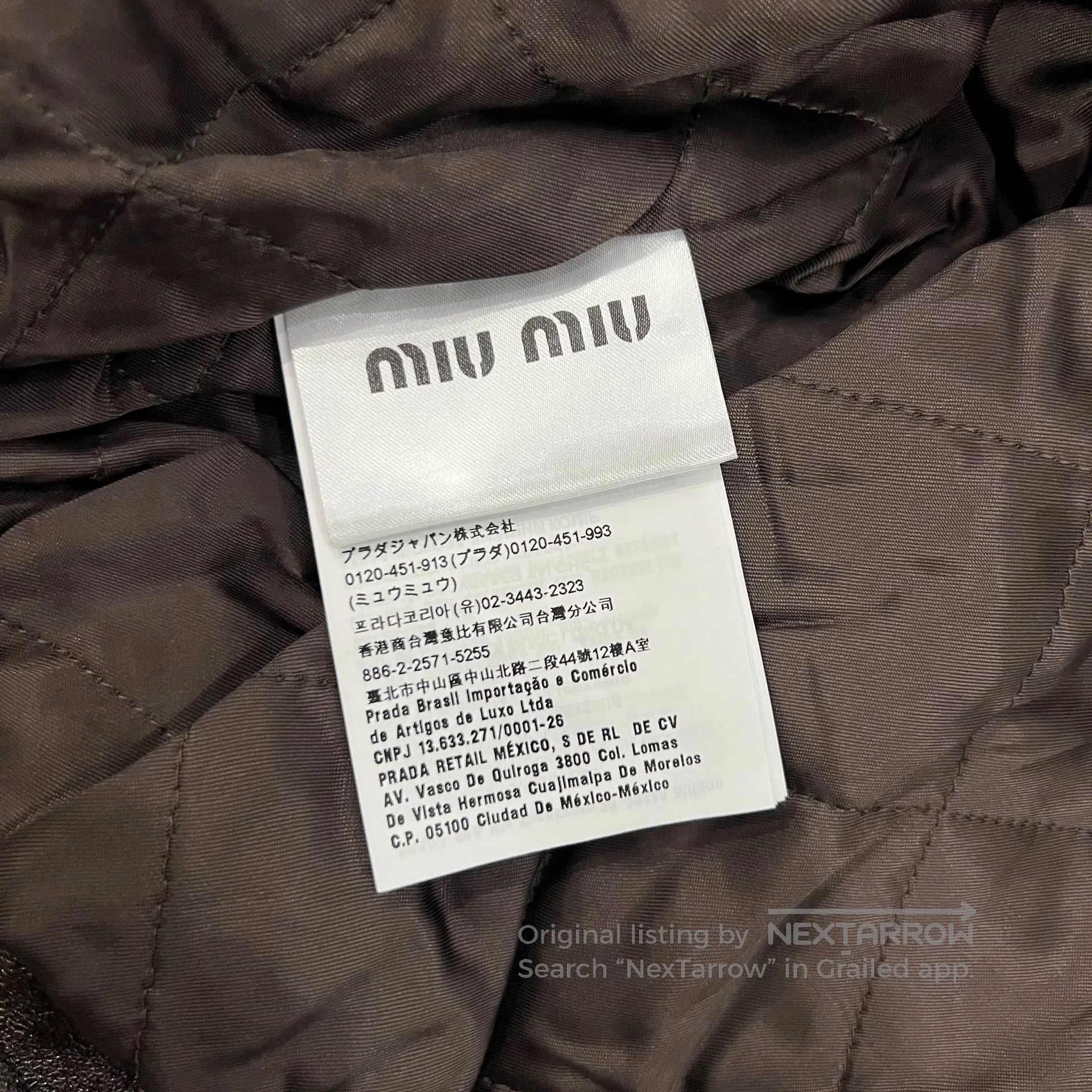 Miu Miu miu miu Removable fur collar, short-length color-changing Size S / US 4 / IT 40 - 7 Thumbnail