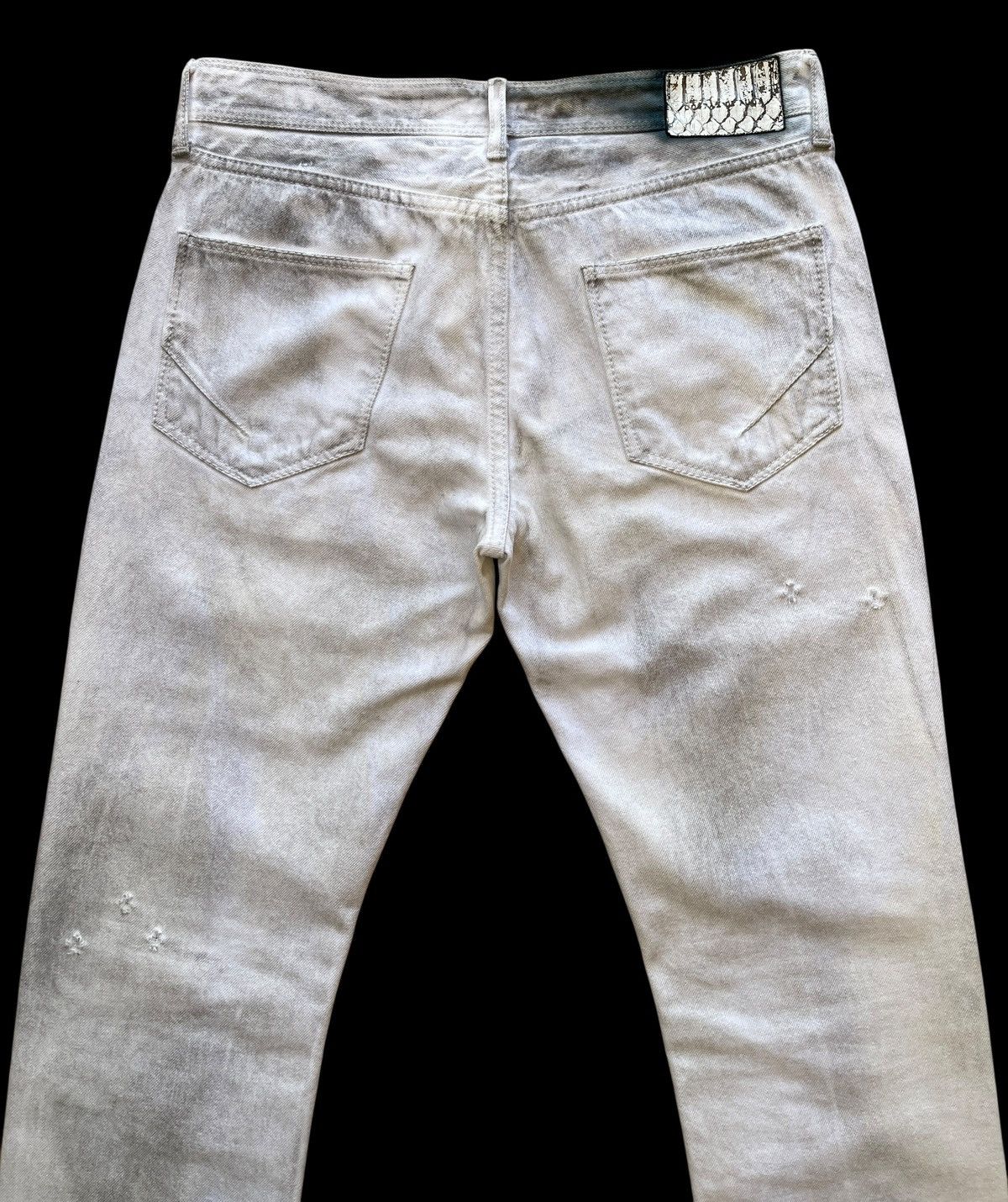 GOSTAR DE FUGA Fuga Dirty Marble Distressed Denim Size US 30 / EU 46 - 6 Thumbnail