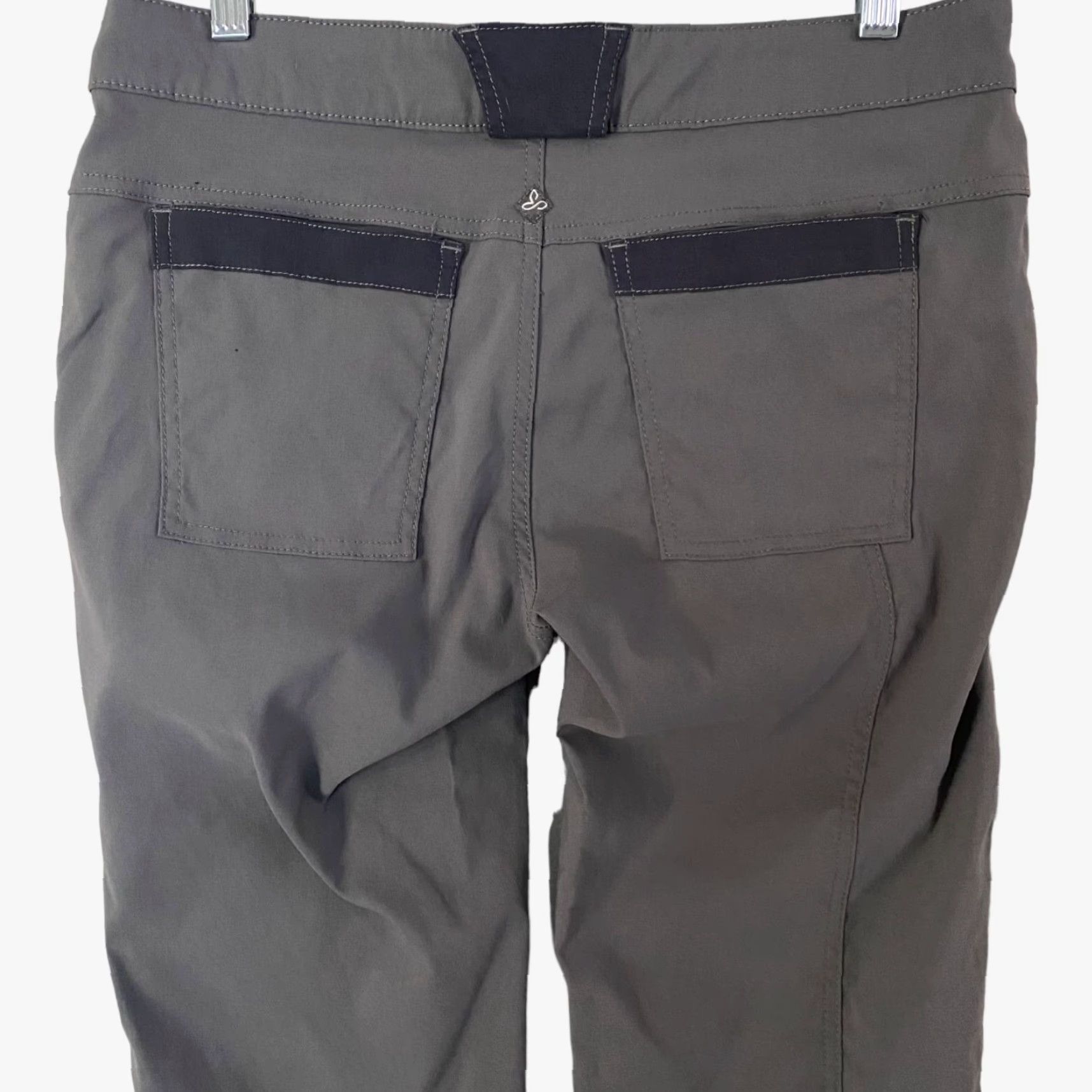 Prana Prana Cropped Pants Women's 4 Gray Stretch Rip-Stop Hiking Outdoors Capri Pants Cropped Women Gray 4-Pockets Stretch Hiking Rip-Stop Prana Women Size 27" / US 4 / IT 40 - 6 Thumbnail
