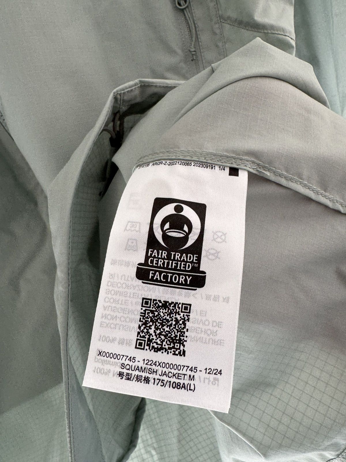 Arc'teryx Arcteryx Squamish Nylon Light Jacket Size US L / EU 52-54 / 3 - 14 Thumbnail