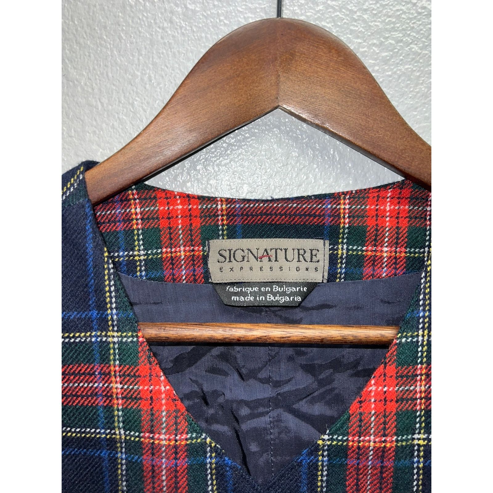 Vintage Womens Signature Expressions Sweater Vest Top Medium Size L / US 10 / IT 46 - 6 Thumbnail