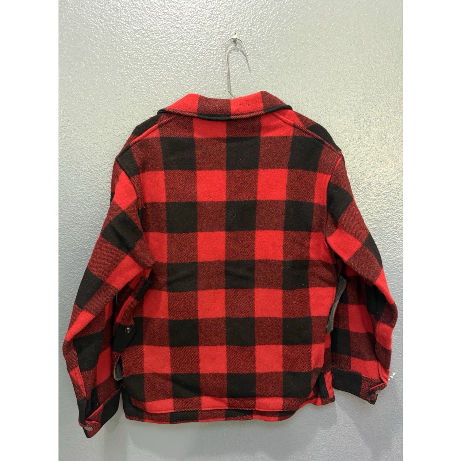 Pendleton VINTAGE Pendleton Wool Plaid Mackinaw Cruiser Hunting Jacket Medium Mens Red 70s Flawed Size US M / EU 48-50 / 2 - 7 Thumbnail