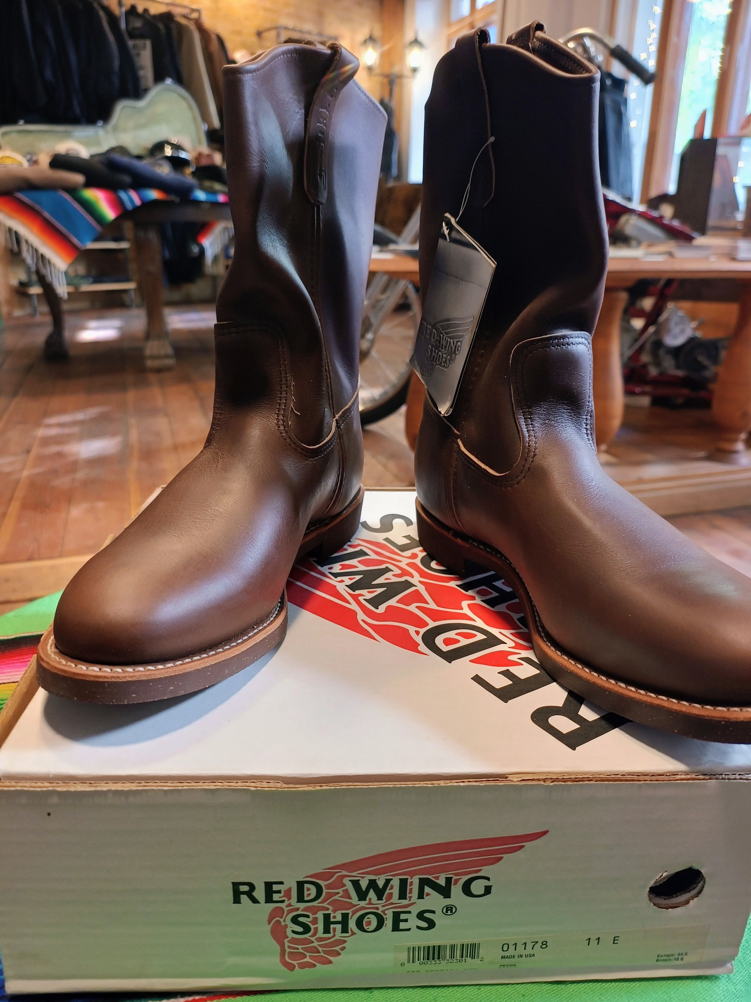 Red Wing Red Wing 1178 Pecos - rare NOS / Deadstock / NEW - US 11E Size US 11 / EU 44 - 10 Thumbnail