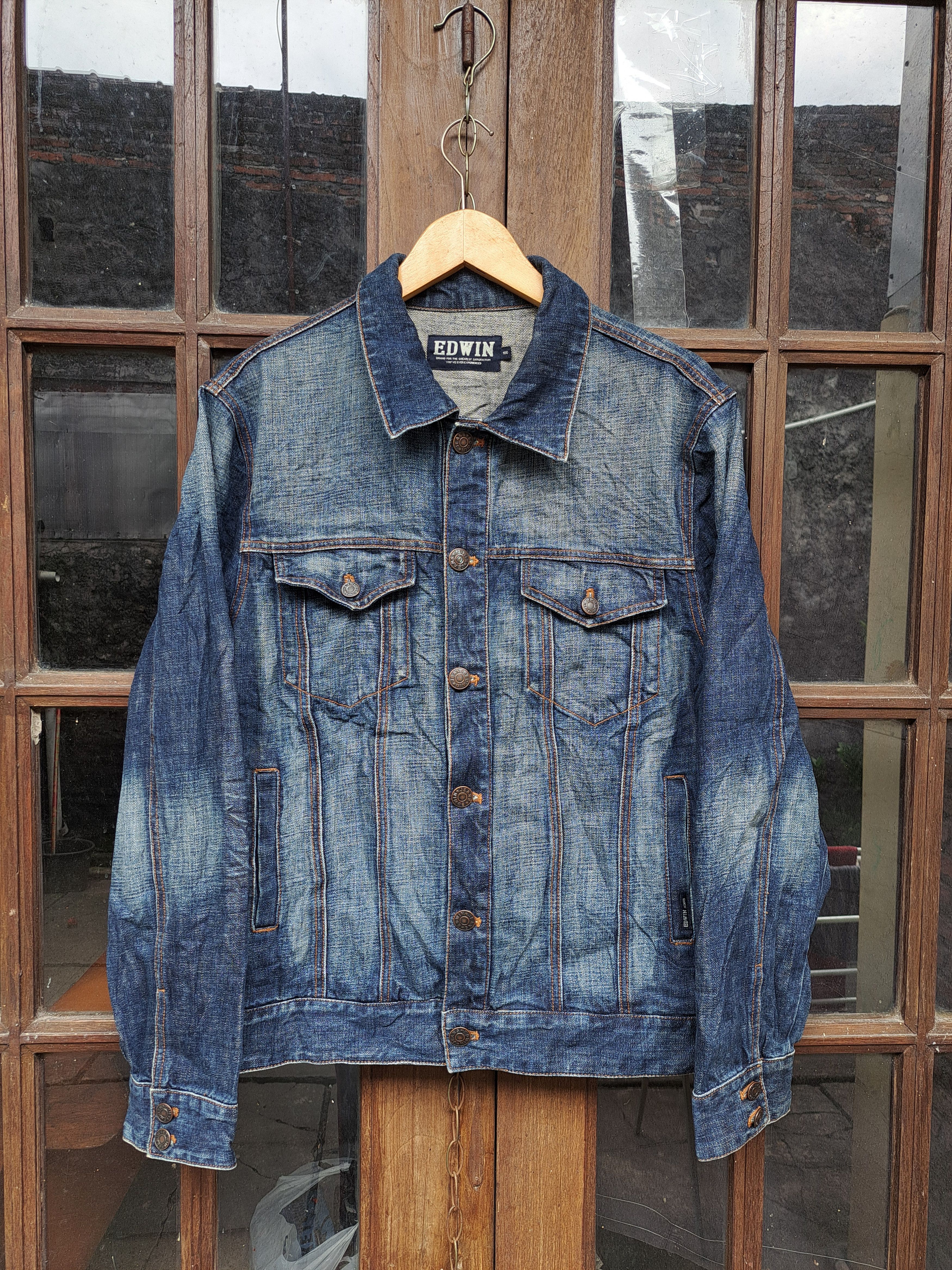 Edwin Denim Jacket Mens Medium