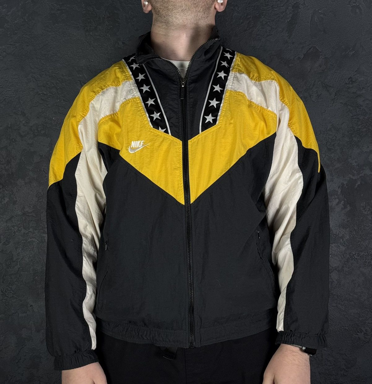 Vintage Nike Premier Vintage y2k Big Logo Swoosh Light Track Jacket Size US M / EU 48-50 / 2 - 1 Thumbnail