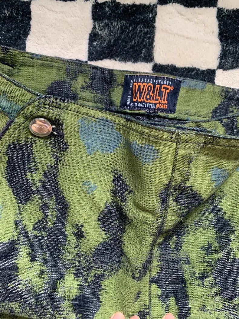 Walter Van Beirendonck Walter Van Beirendonck Denim A-line Short Skirt Size 28" / US 6 / IT 42 - 3 Thumbnail