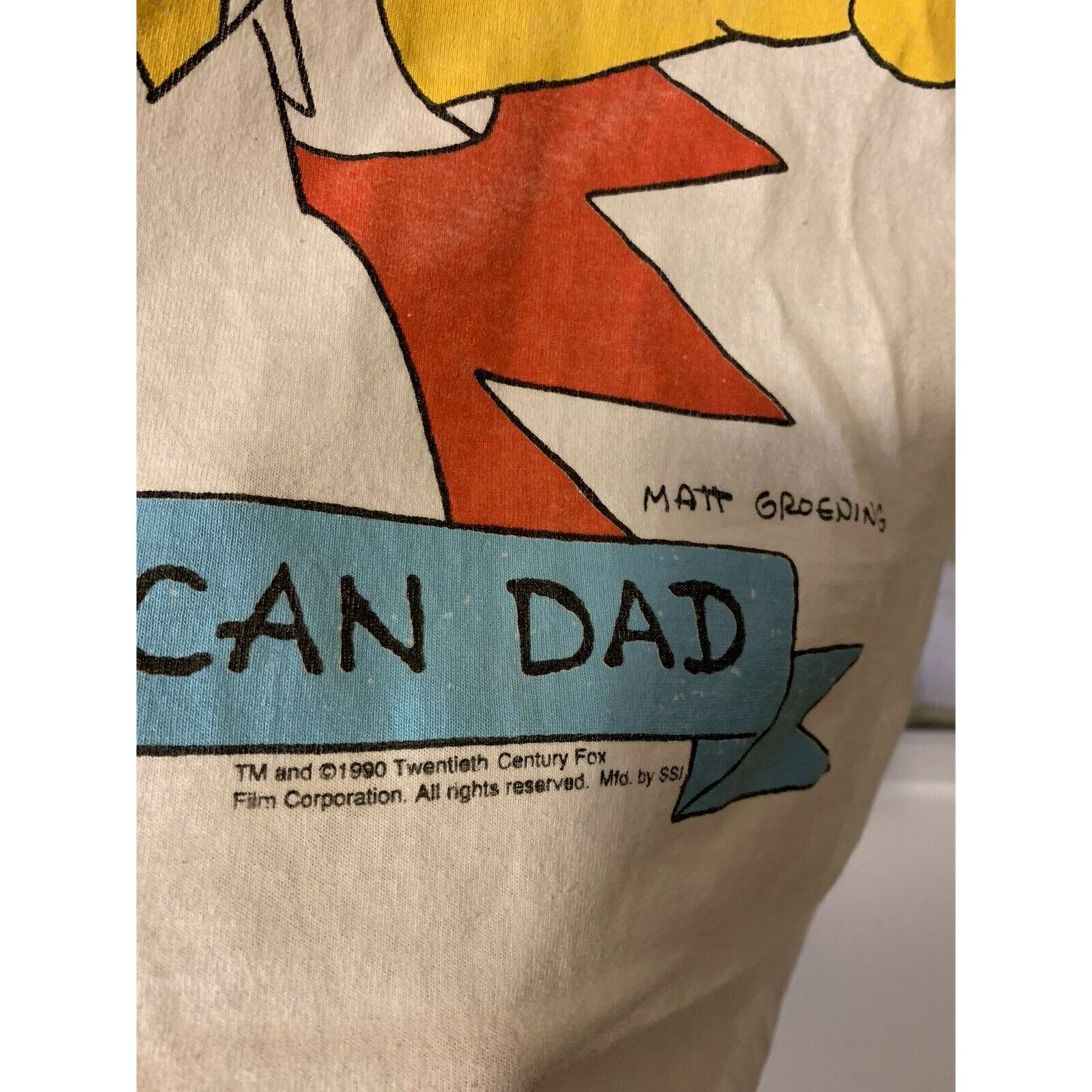VTG 90s Homer Simpson T Shirt Why You Little __! All Americ