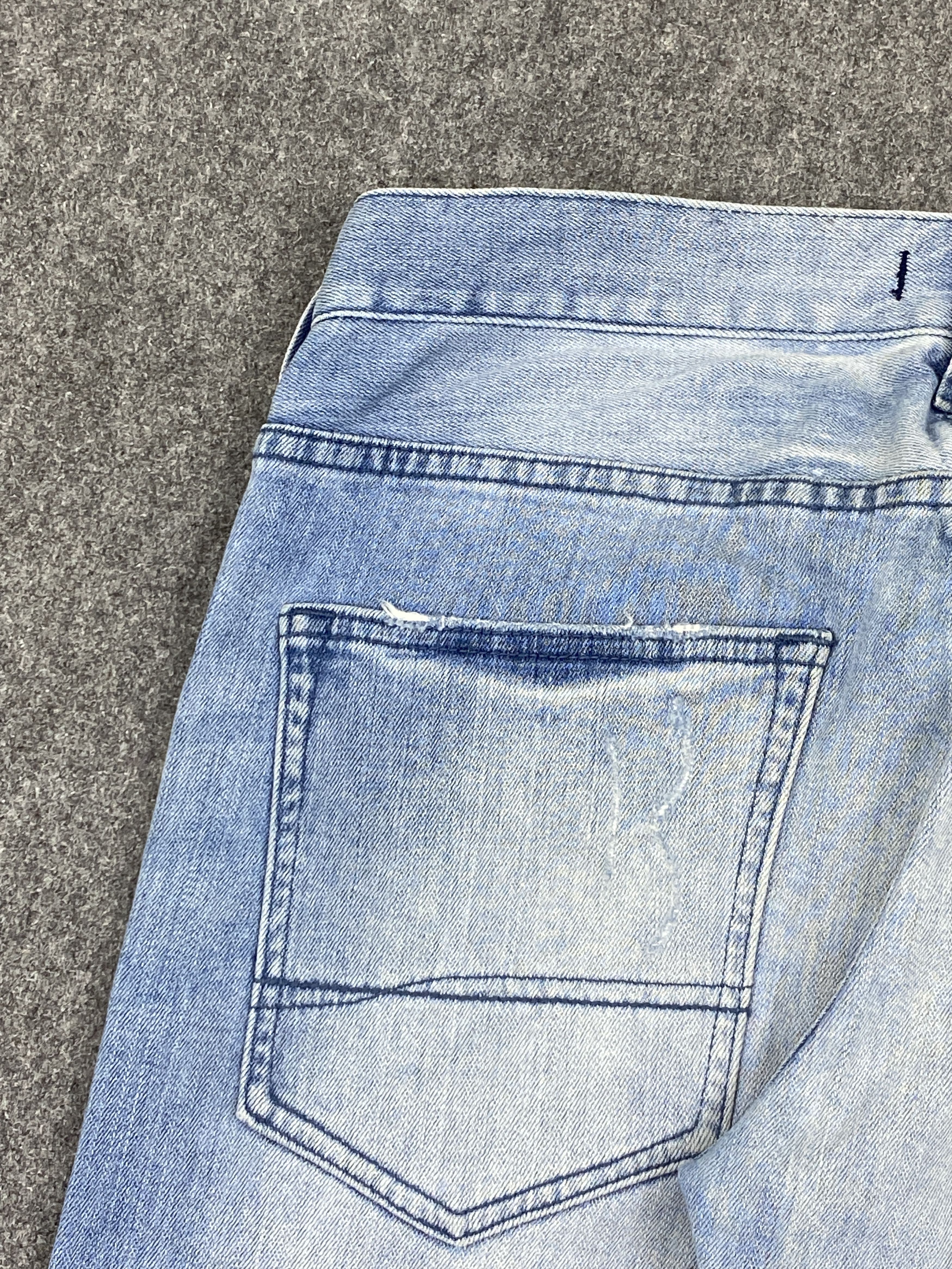 Japanese Brand Vintage Bayflow Denim Patches Skinny Jeans DP2720 Size US 30 / EU 46 - 18 Thumbnail