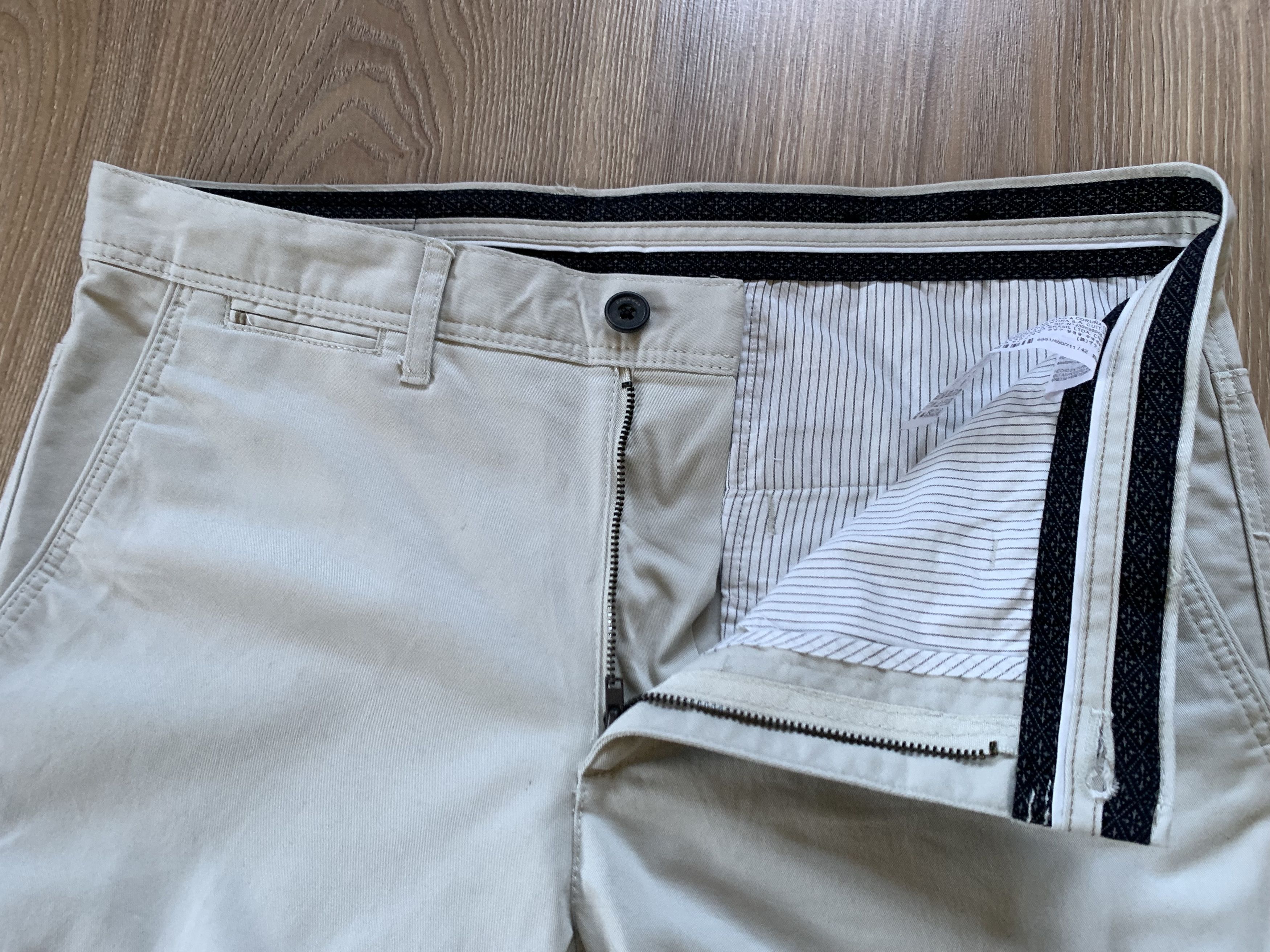 Zara Zara Man Stretch Casual Chino Pants Size US 32 / EU 48 - 5 Thumbnail