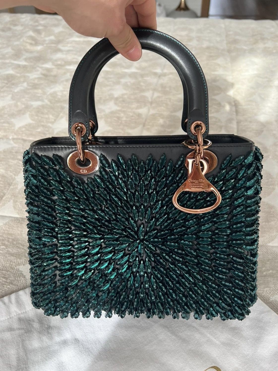 Dior Dior Lady Dior Art Chris Soal Rare Bottle Cap Bag Size ONE SIZE - 1 Thumbnail