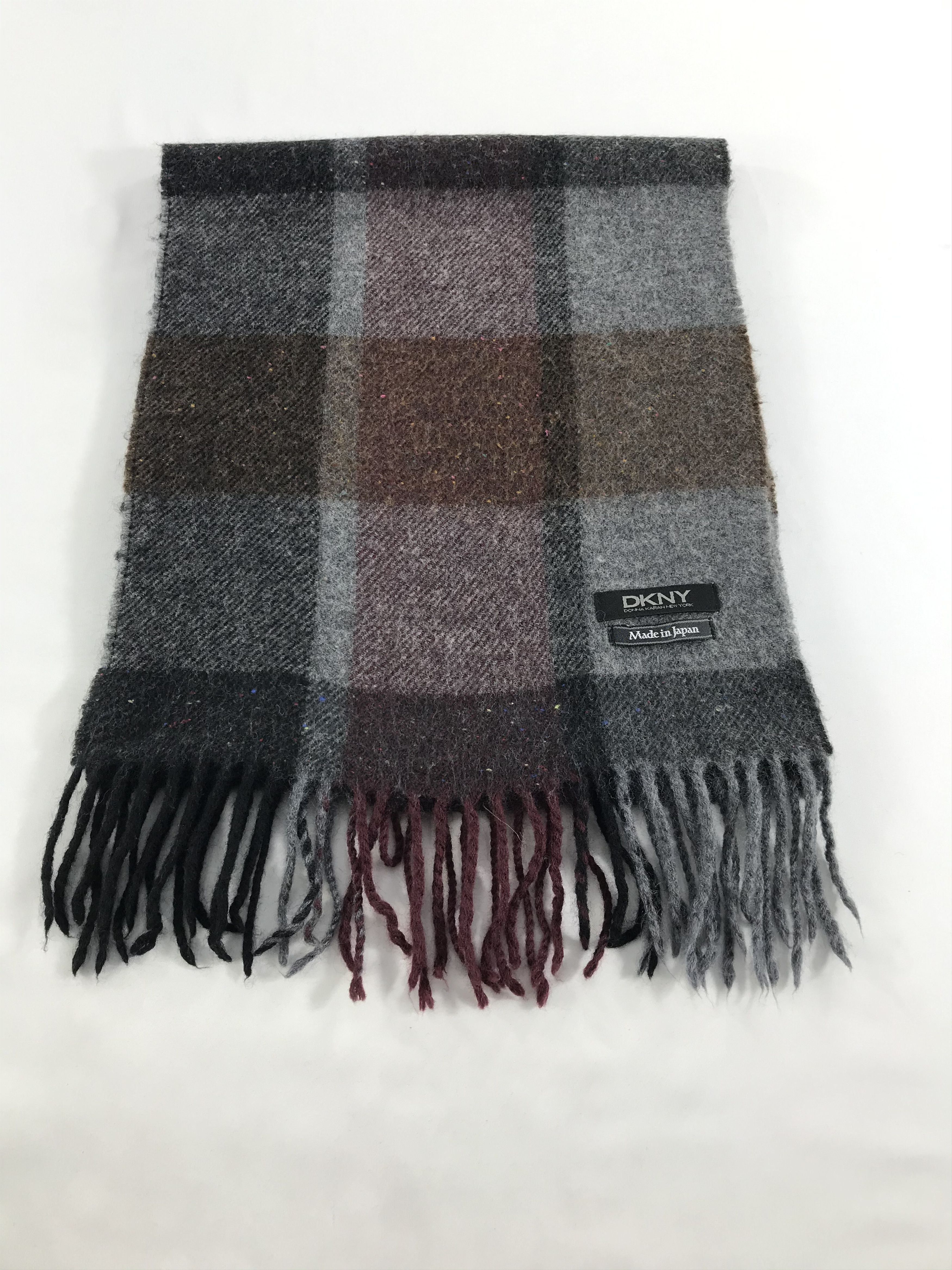 DKNY DKNY Wool Scarf Muffler V87 Size ONE SIZE - 2 Thumbnail
