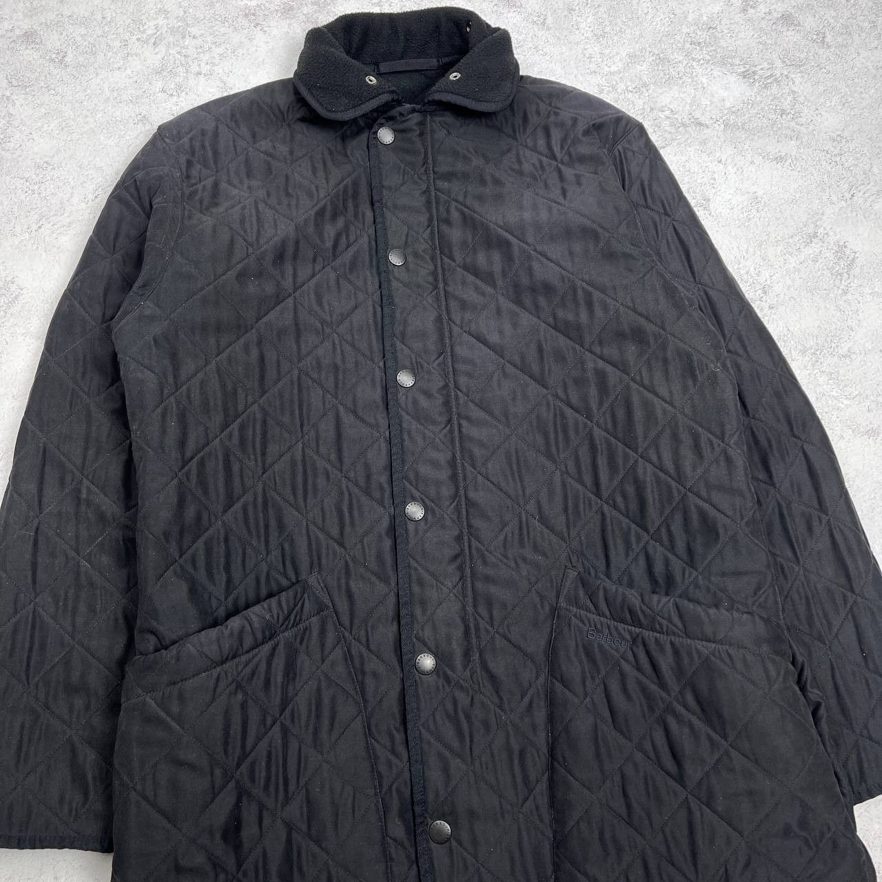 Barbour Barbour Black Quilted Jacket Men's Coat Size M Size US M / EU 48-50 / 2 - 3 Thumbnail