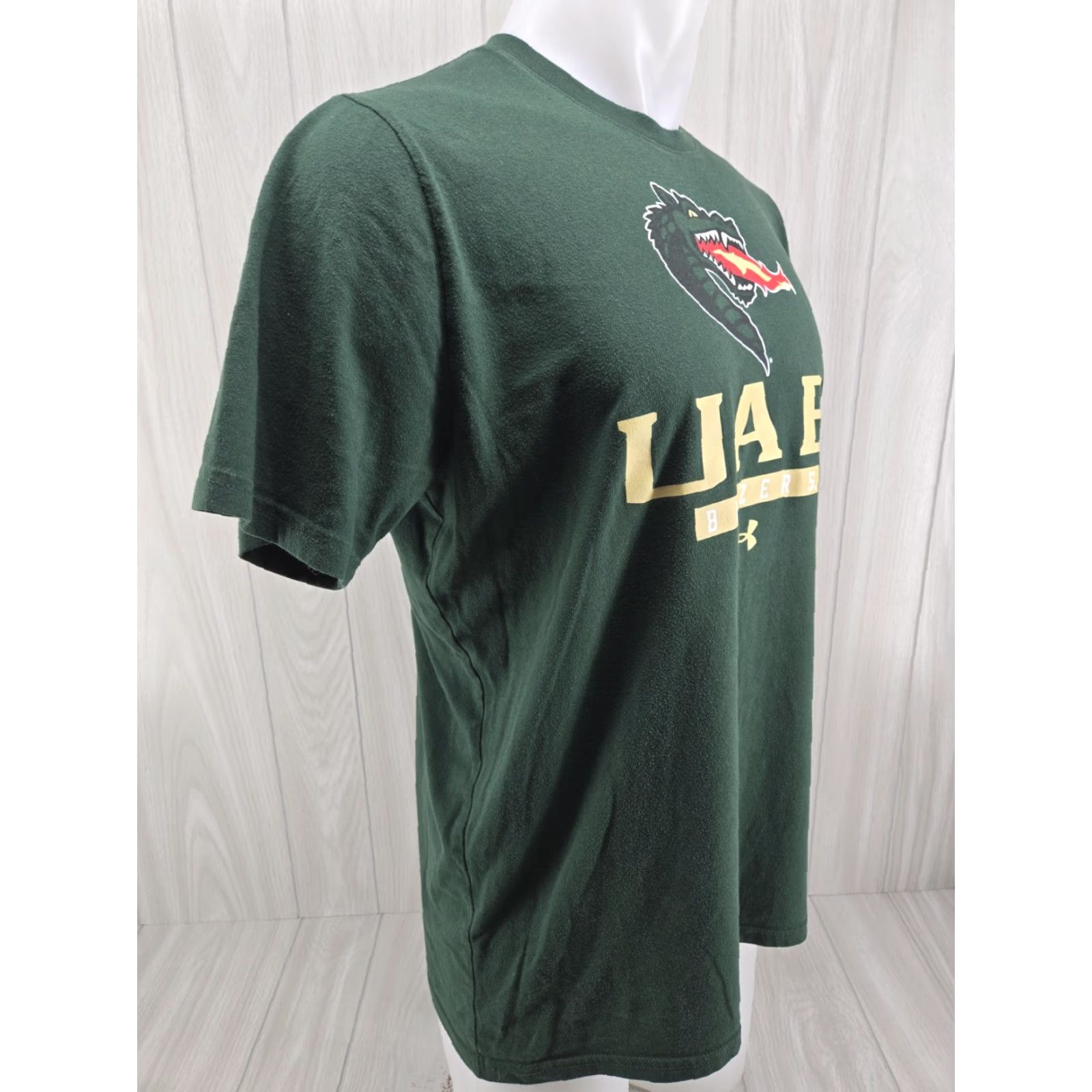 Under Armour UAB Blazers Under Armour Short Sleeve Shirt Men's Large Green Size US L / EU 52-54 / 3 - 6 Thumbnail
