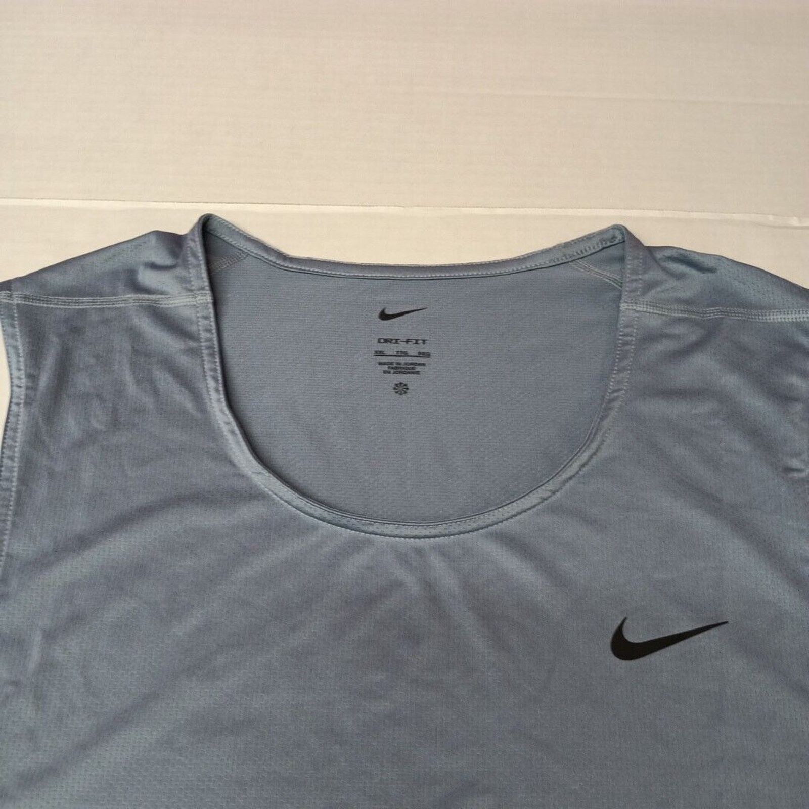 Nike Nike Dri-Fit Ready Fitness Mesh Tank Top Men's 2XL XXL Blue Size US XXL / EU 58 / 5 - 2 Thumbnail