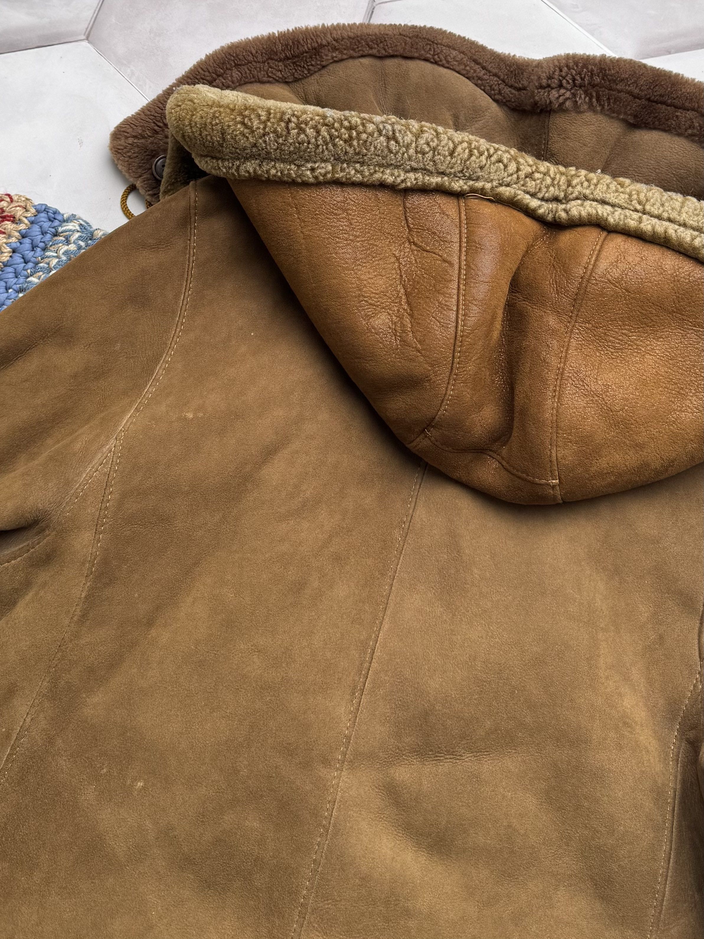 Vintage Vintage Real Sheepskin Heavy Coat (E4) Size XL / US 12-14 / IT 48-50 - 21 Thumbnail