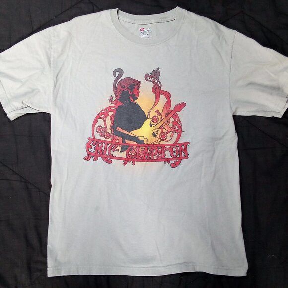 Band Tees × Vintage Vintage Eric Clapton World Tour 2006-07 T-Shirt Size US M / EU 48-50 / 2 - 2 Thumbnail