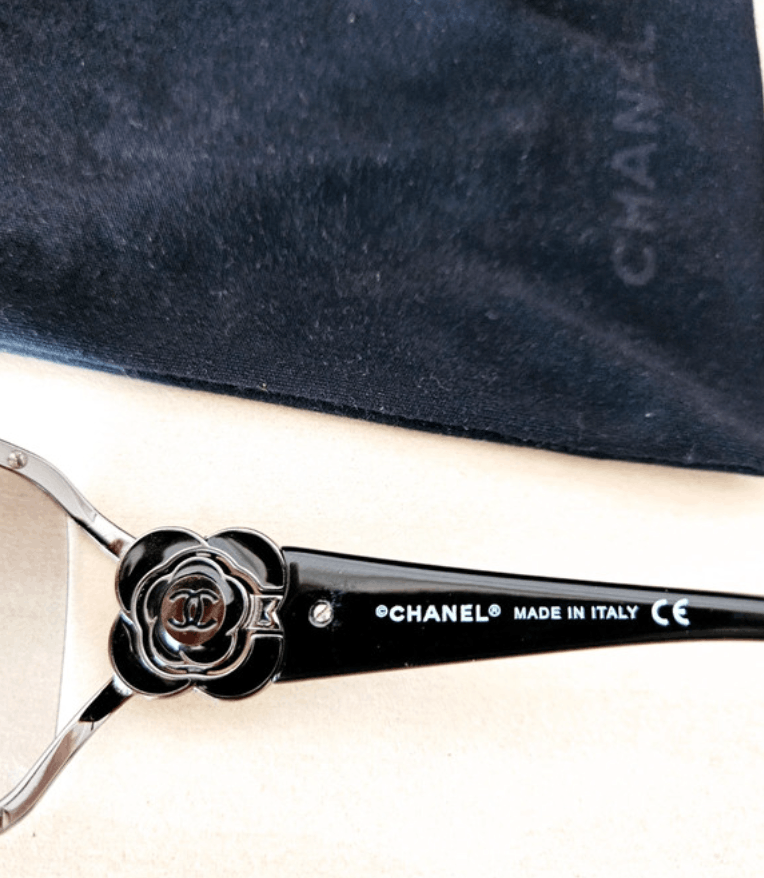 Chanel × Vintage CHANEL Sunglasses 4164-B Rimless Rhinestone Vintage RI1382 Size ONE SIZE - 8 Thumbnail