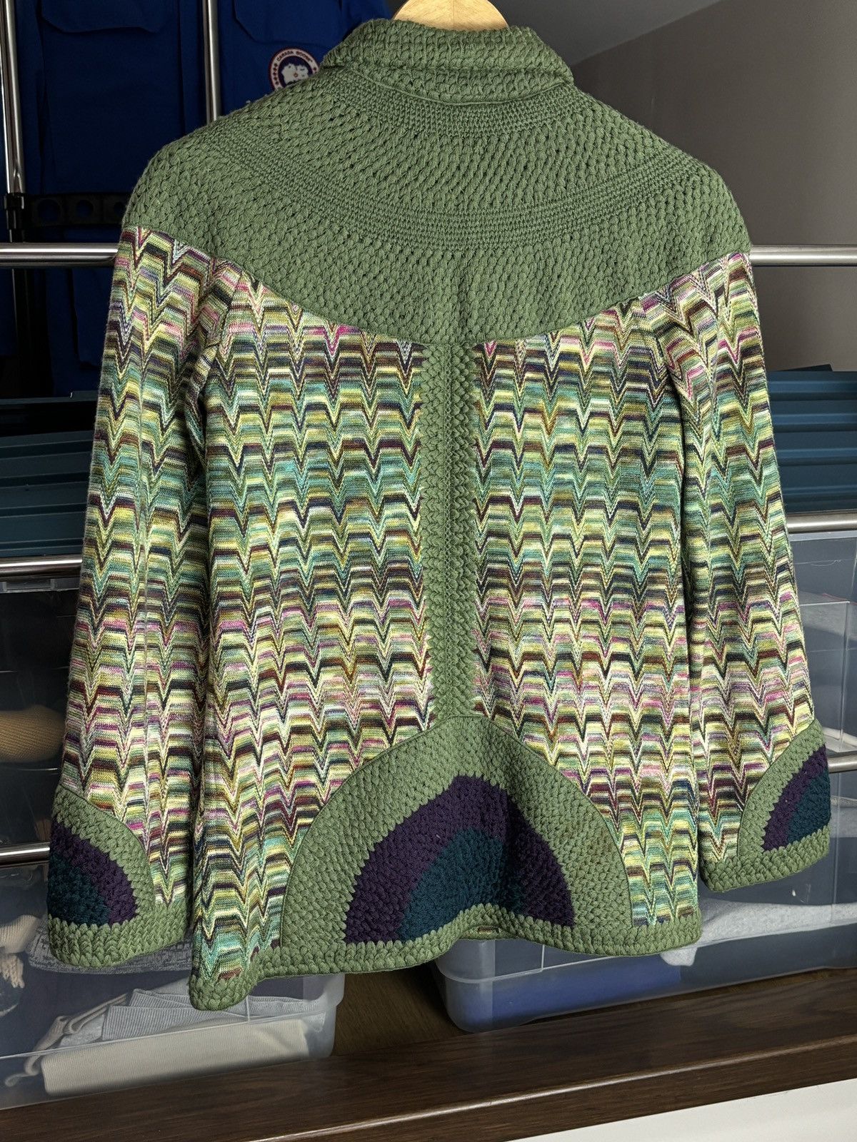 Missoni Missoni Collectable 006/150 ZigZag Knit Cardigan Sweater Size XS / US 0-2 / IT 36-38 - 4 Thumbnail