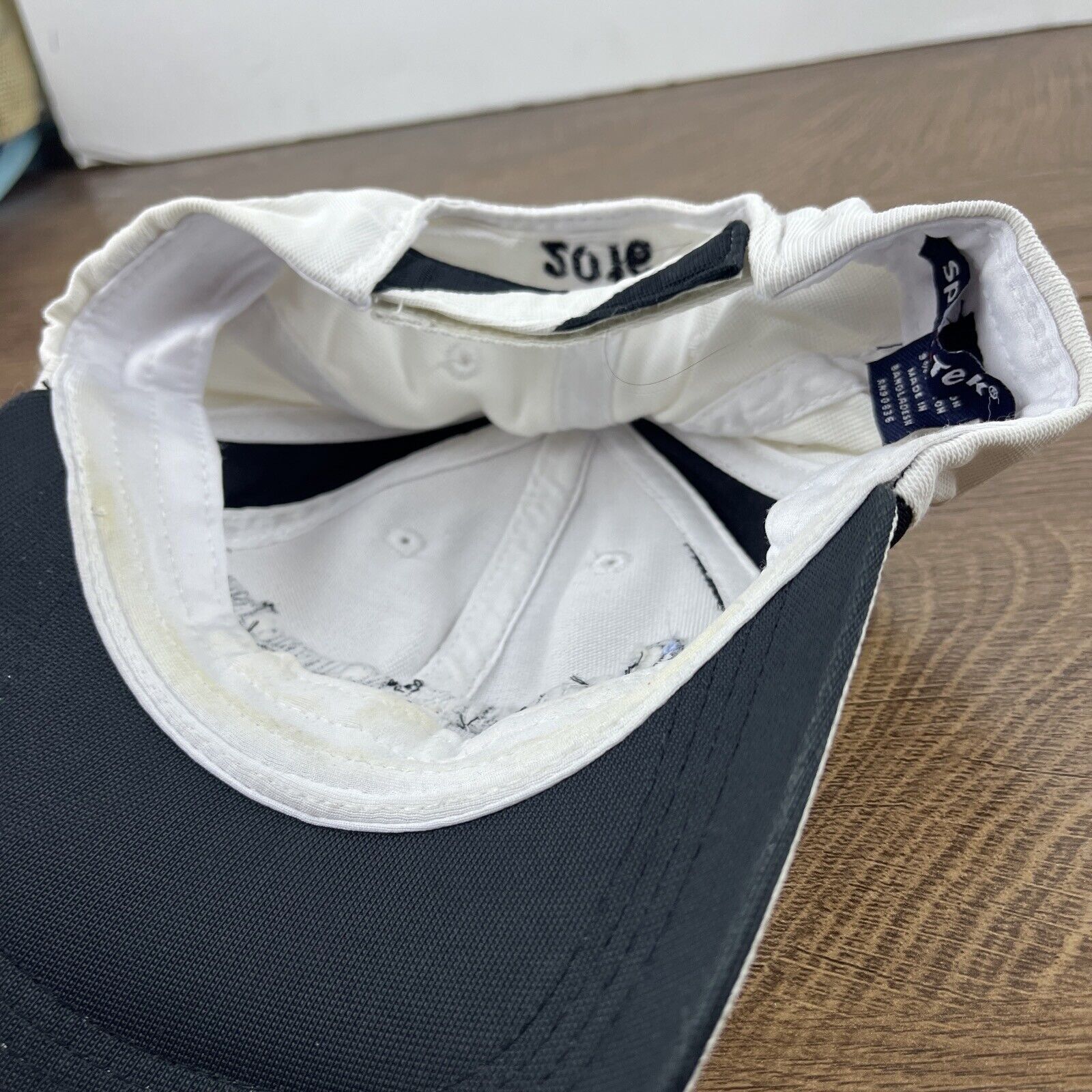 Other Collins Manufacturing Hat White Hat Adjustable Adult Size Ha Size ONE SIZE - 13 Thumbnail
