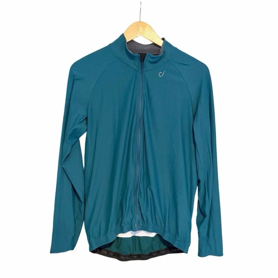 Other Velocio Mens Signature Long Sleeve Cycling Jersey Top Teal Size US XL / EU 56 / 4 - 2 Thumbnail