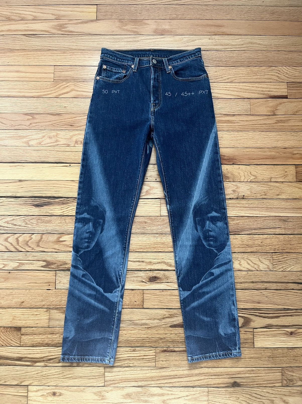 Levi's Levi’s 501 SAMPLE Denim Jeans Pant Vintage LVC Slim RARE Size US 30 / EU 46 - 2 Thumbnail