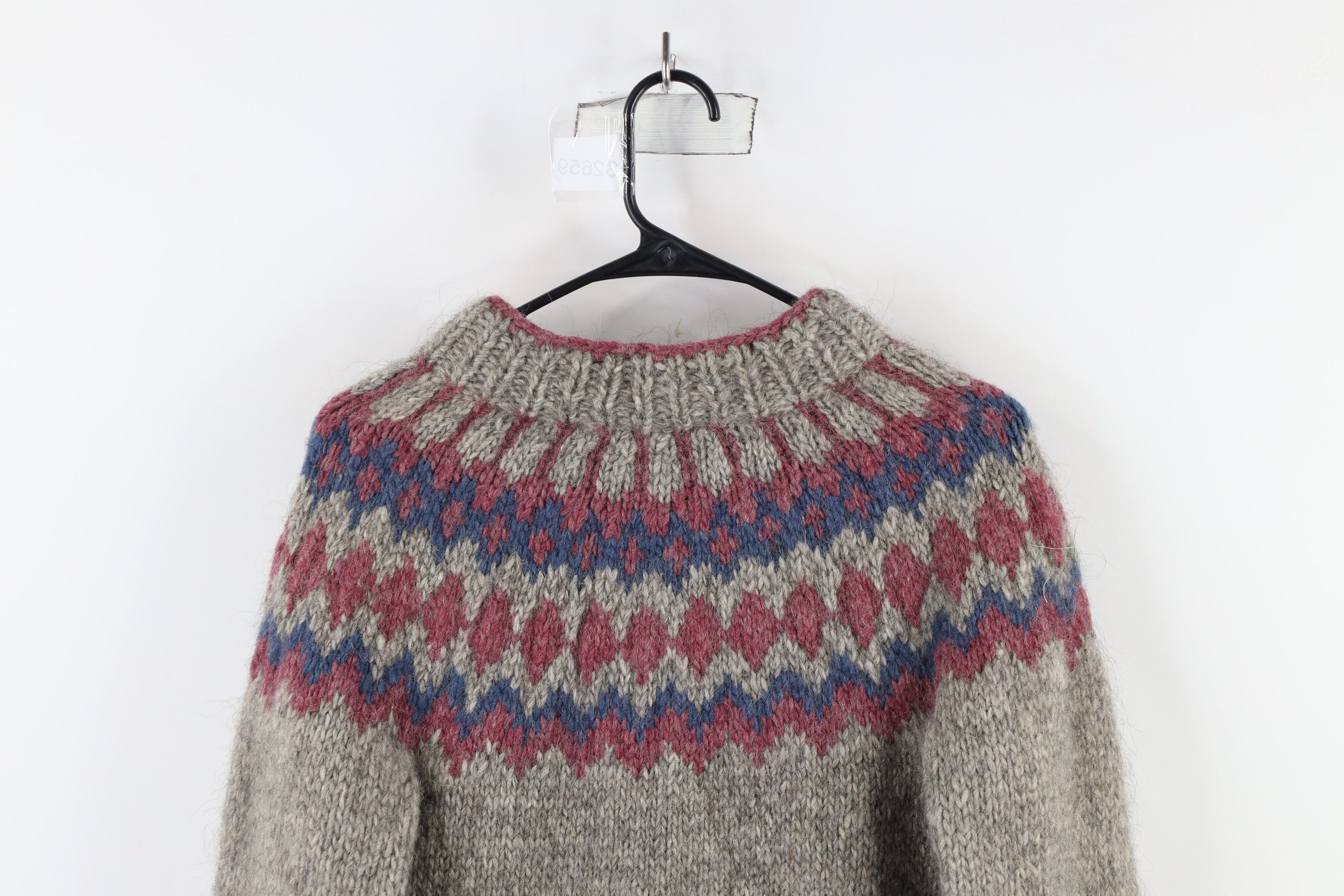 Vintage Vintage 60s 70s Cowichan Wool Fair Isle Cardigan Sweater Size US M / EU 48-50 / 2 - 9 Thumbnail