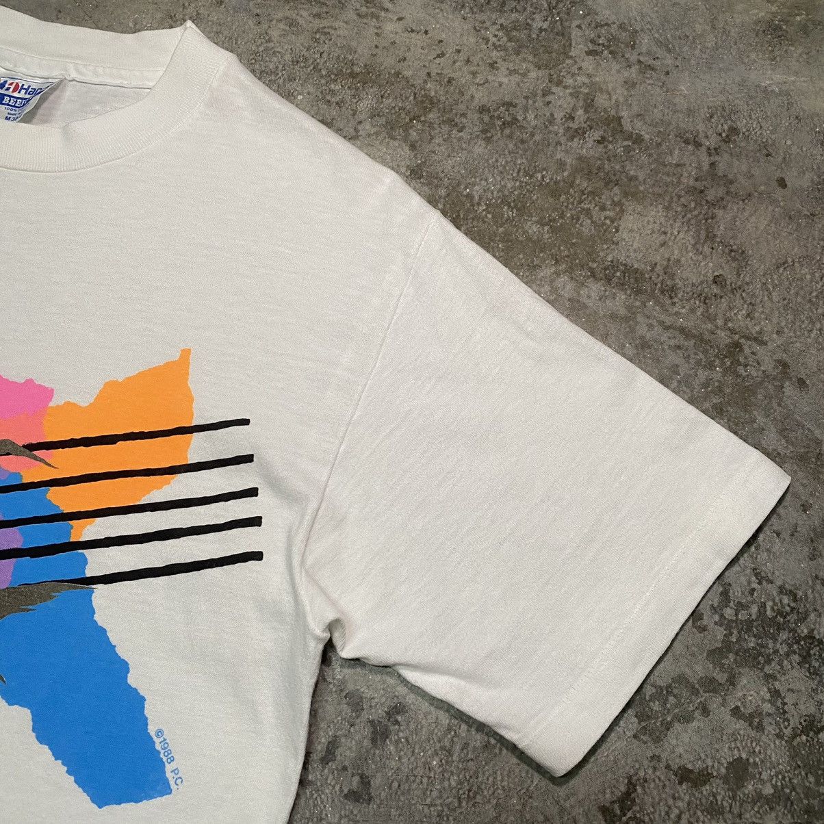 Hanes × Vintage Vintage 80’s Hawaii Par.Avion Honolulu T Shirt Size US M / EU 48-50 / 2 - 6 Thumbnail