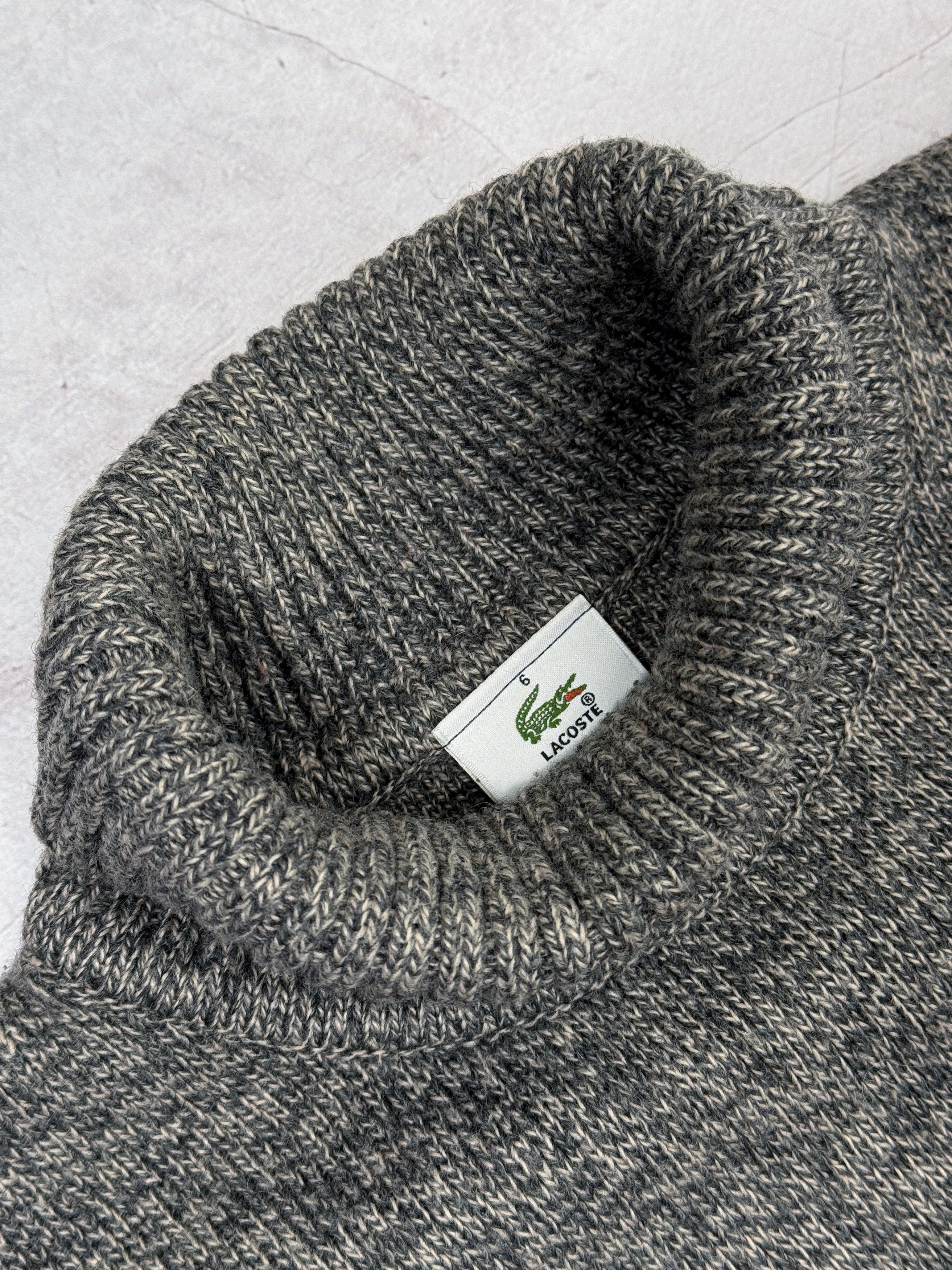 Lacoste × Vintage Vintage Lacoste Turtleneck Sweater & Rombed Size US L / EU 52-54 / 3 - 6 Thumbnail