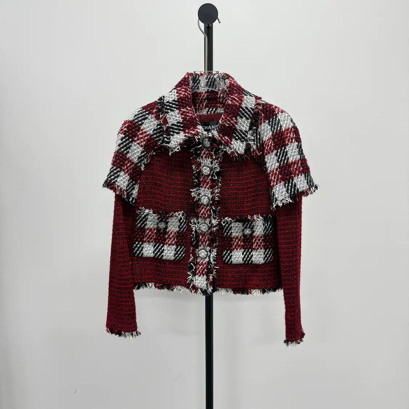 Chanel Chanel Color-Blocked Cotton Cardigan for Women 0089 Size XS / US 0-2 / IT 36-38 - 1 Thumbnail
