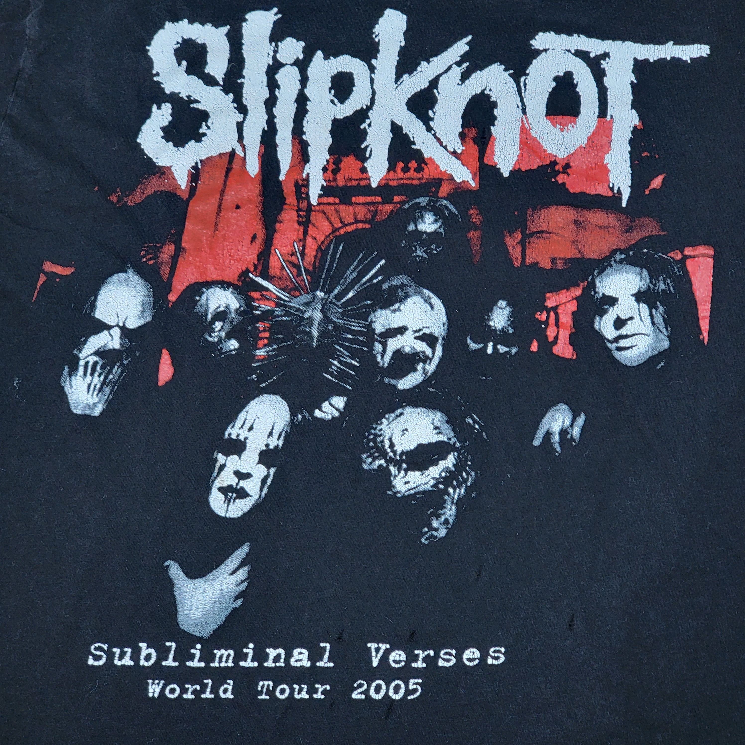 Other Slipknot SS Tee "Subliminal Verses World Tour 2005"-Medium Size US M / EU 48-50 / 2 - 2 Thumbnail