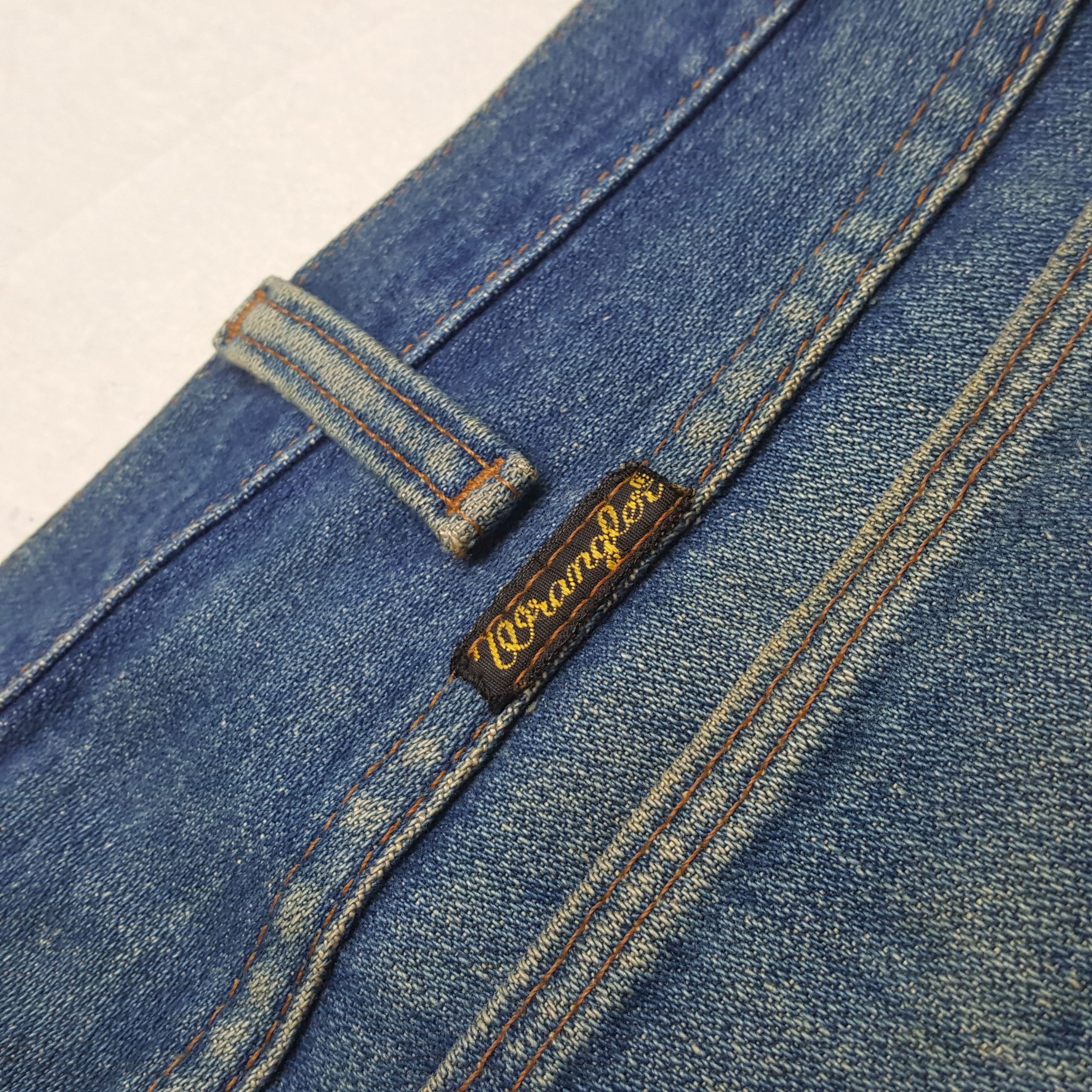 Wrangler Vintage Wrangler American Brand Blue Denim Jeans RR17 Size US 32 / EU 48 - 13 Thumbnail