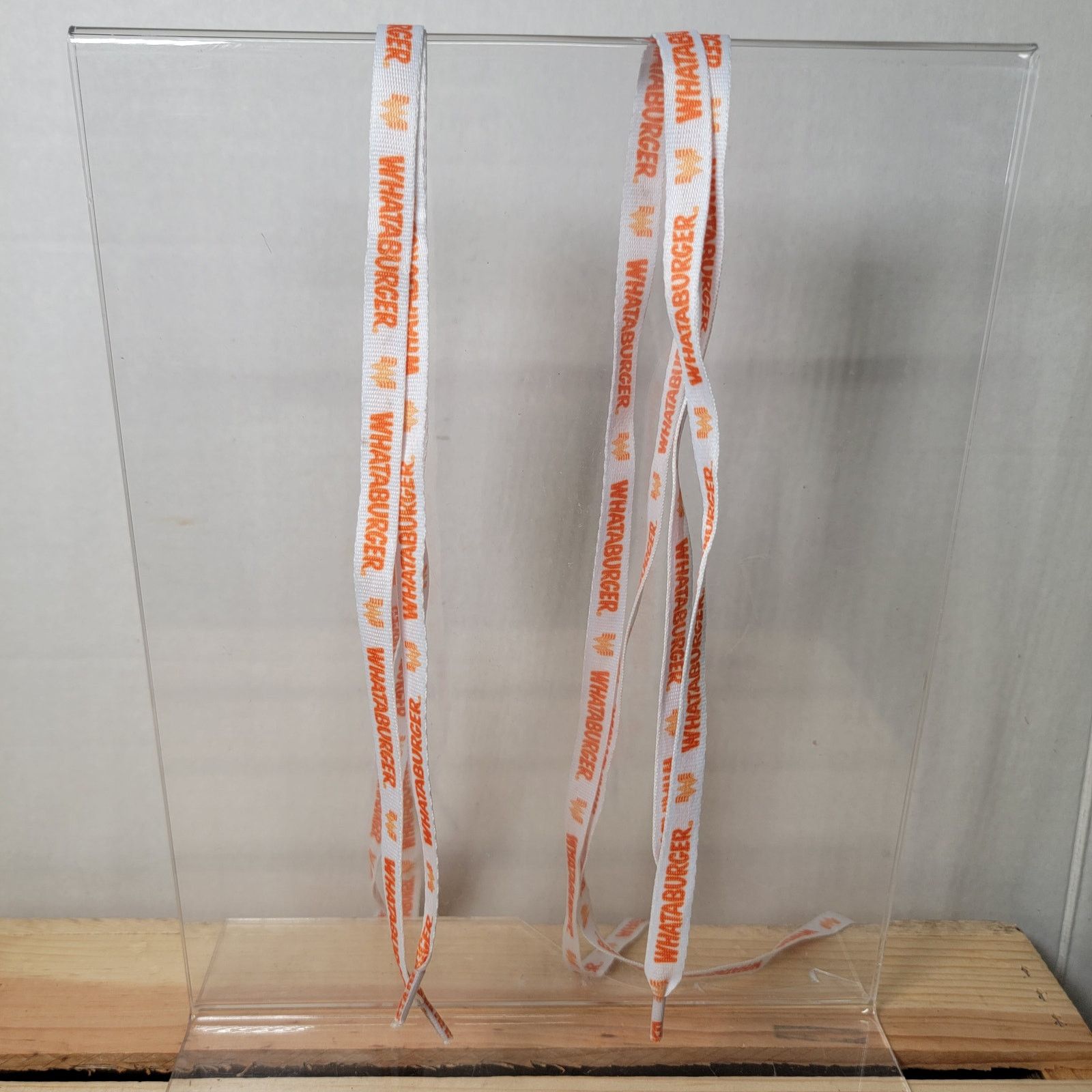 Other 1 Pair Whataburger 54" Shoe Laces Size ONE SIZE - 2 Thumbnail