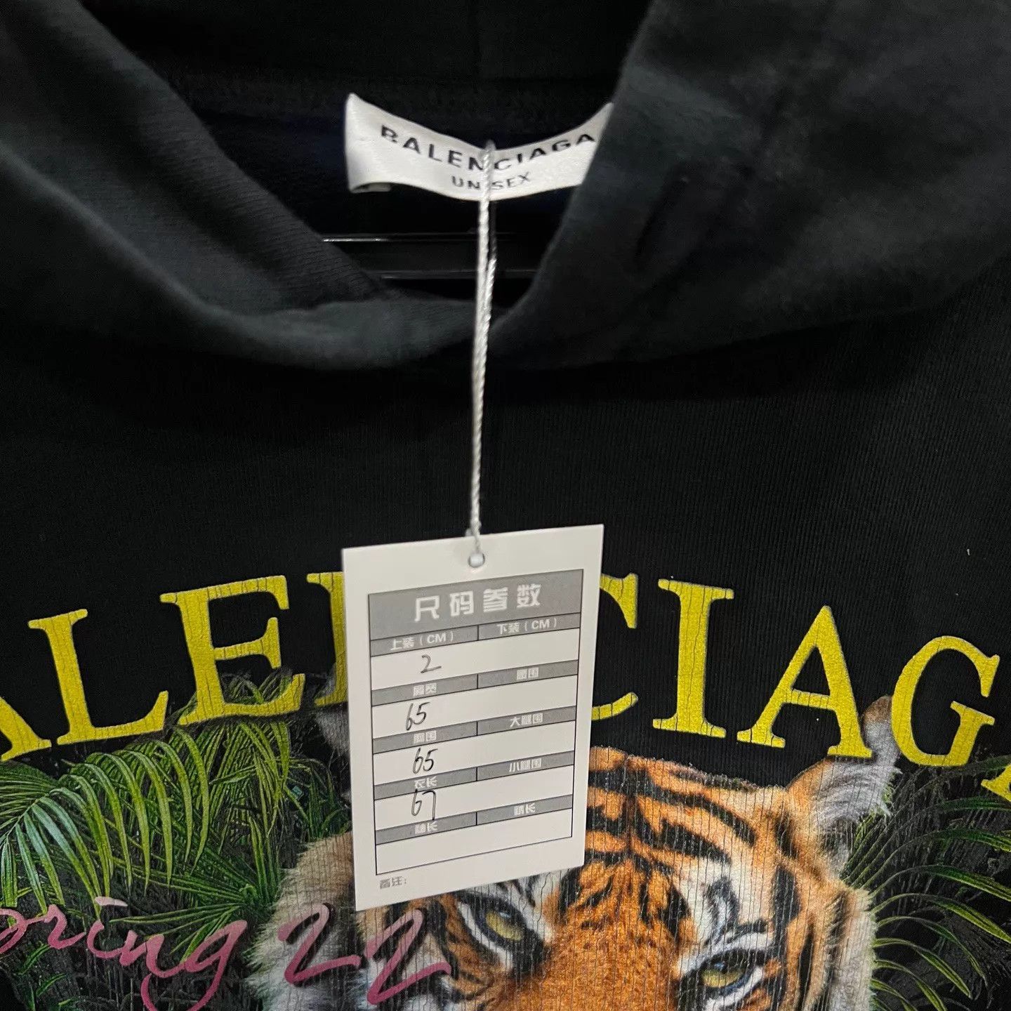 Balenciaga Balenciaga Tiger Hoodie New Unused Size 2 Size M / US 6-8 / IT 42-44 - 3 Thumbnail