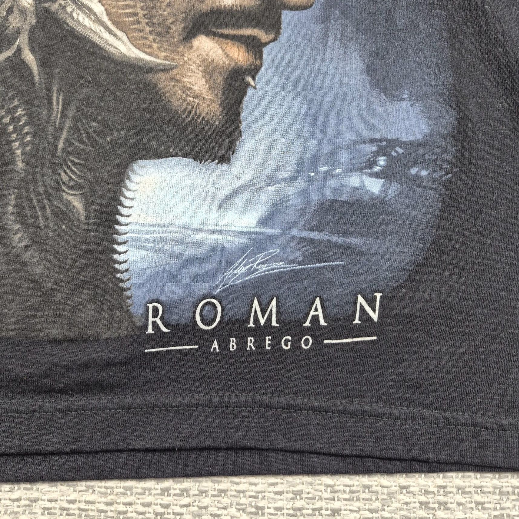 Vintage Sullen Art Collective Roman Abrego Shirt Mens Small Black Skull Tattoo Graphic Crew Neck Short Sleeve T-Shirt Size US S / EU 44-46 / 1 - 6 Thumbnail