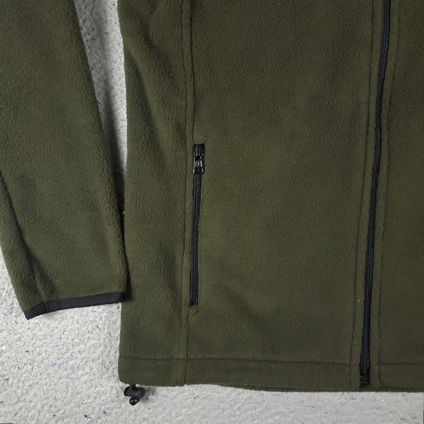 American Eagle Outfitters American Eagle Sweater Mens XS Green Fleece Outdoors Full Zip Up Sweatshirt Size US XS / EU 42 / 0 - 3 Thumbnail