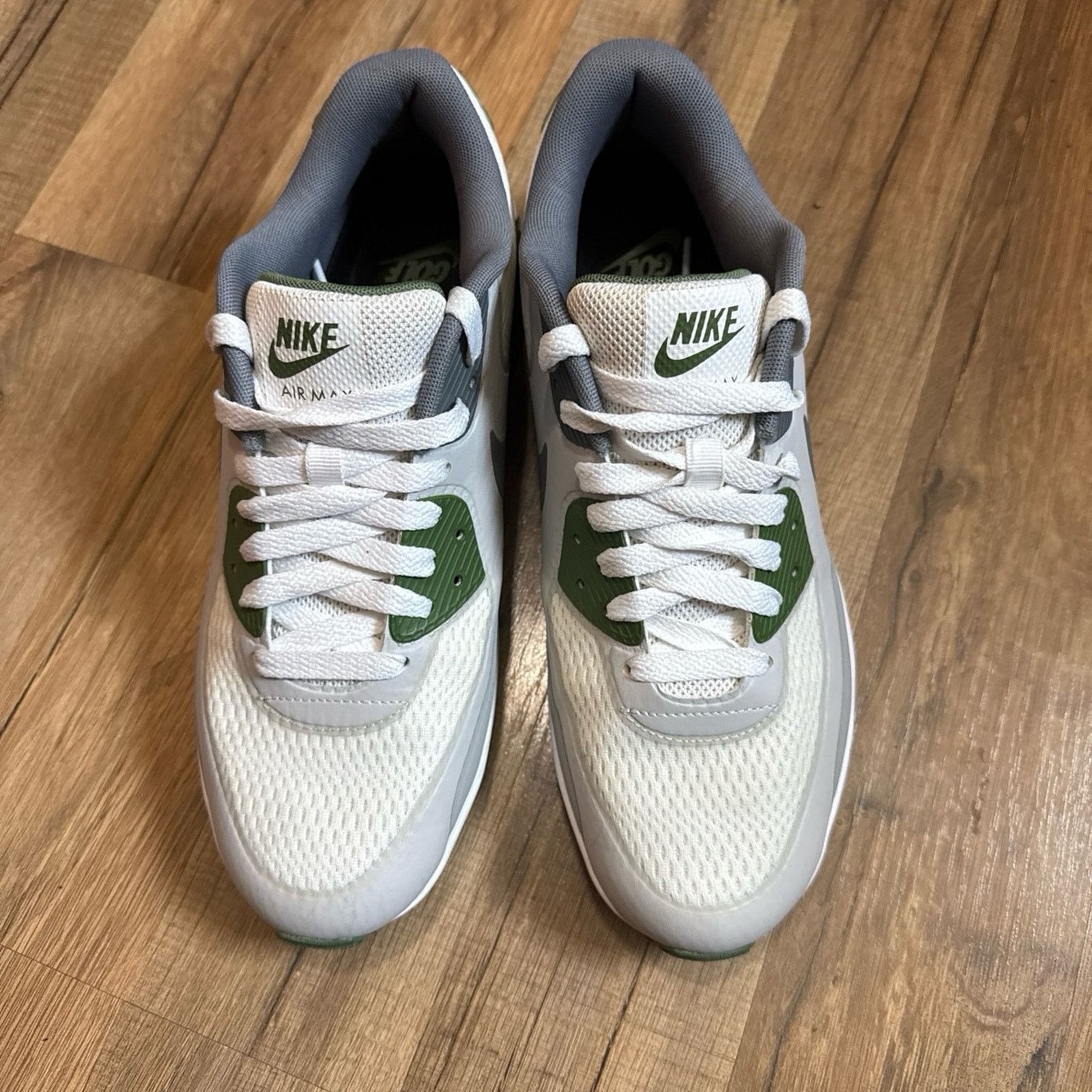 Nike Nike Air Max 90 Golf Smoke Grey Dark Green Size US 9.5 / EU 42-43 - 4 Thumbnail