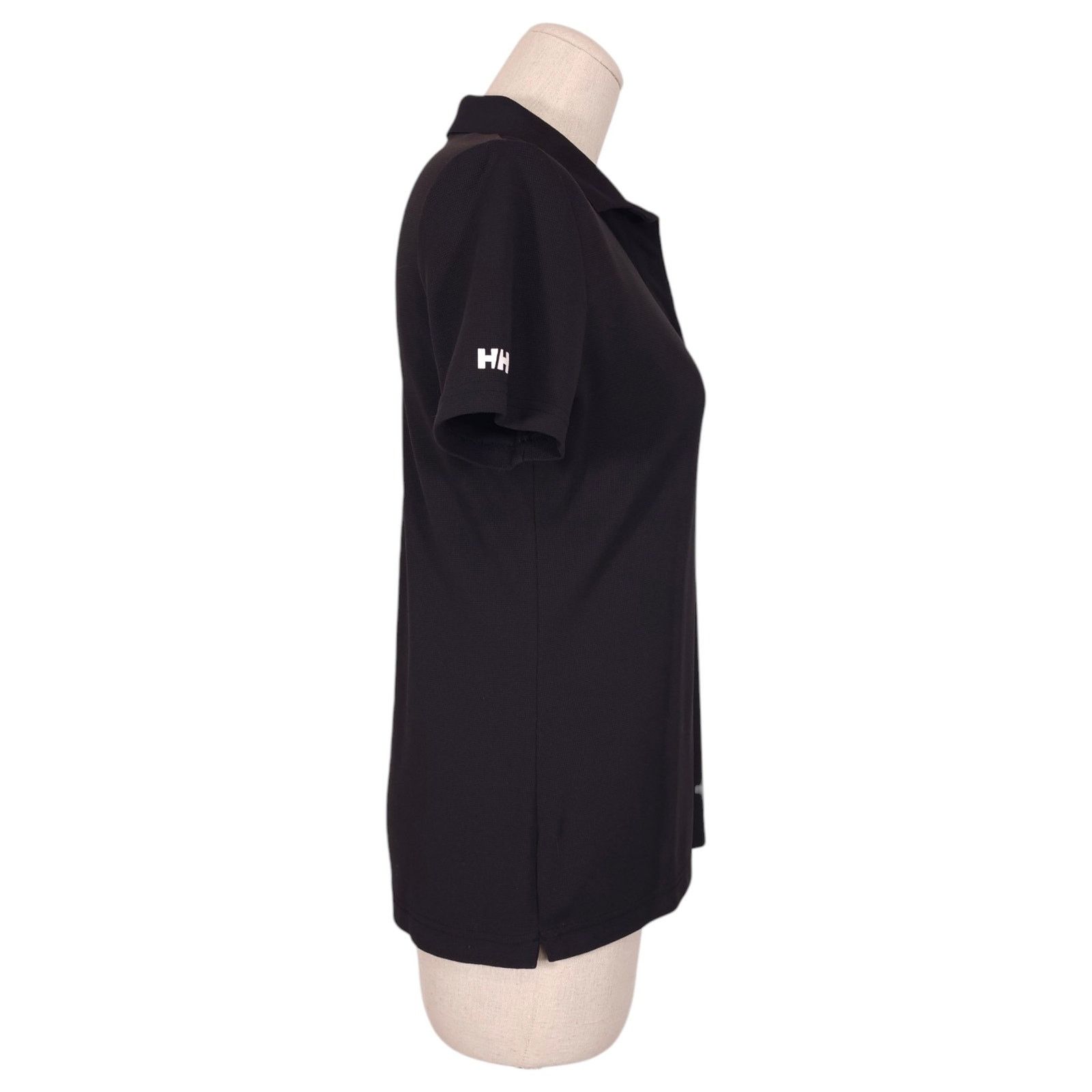 Helly Hansen Helly Hansen Crew Technical Polo Shirt Black Sz Small Size S / US 4 / IT 40 - 4 Thumbnail