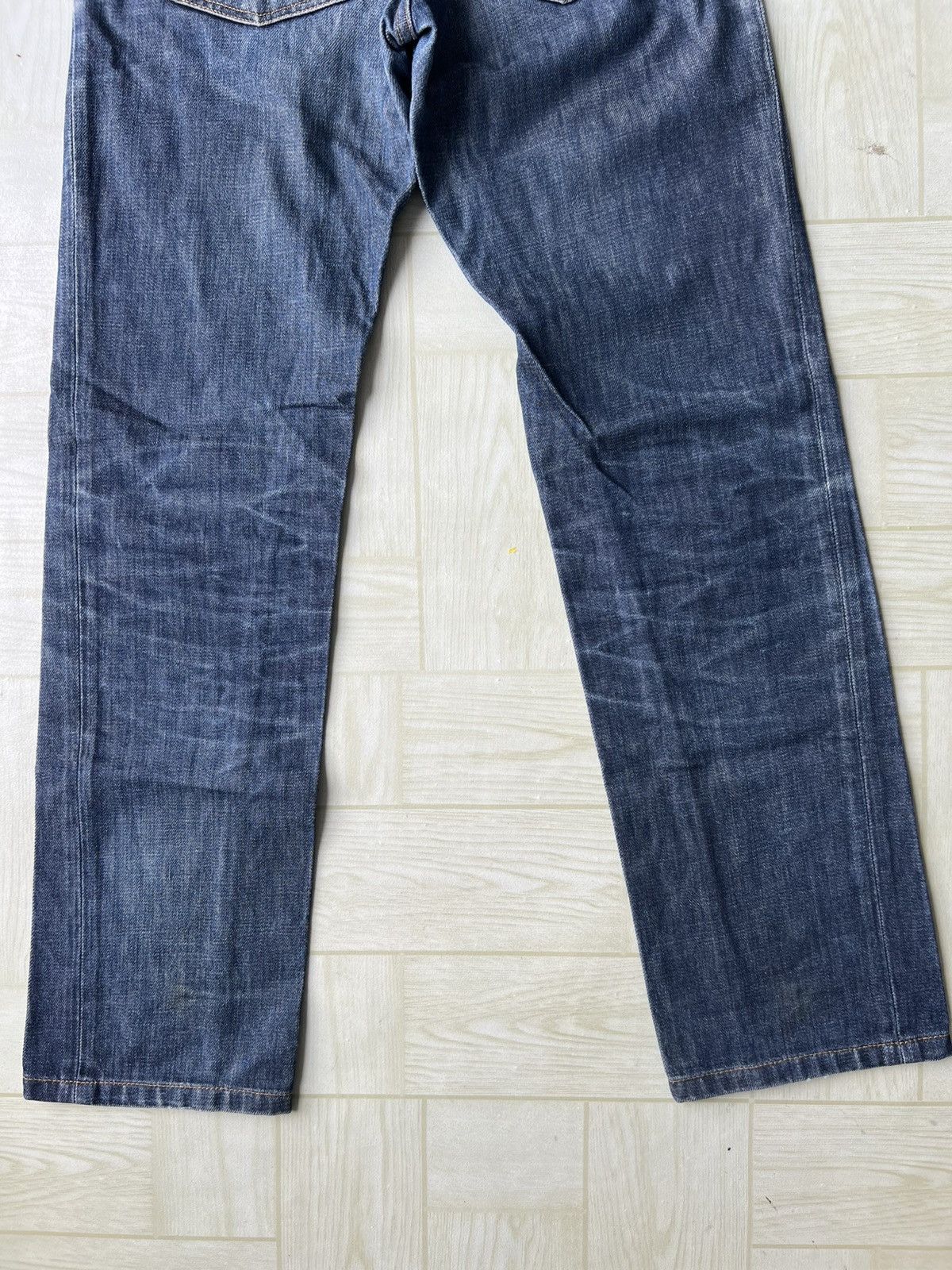 Helmut Lang 1998 Helmut Lang Treat Raw Denim Low Waist Contour Fit Jeans Size US 28 / EU 44 - 5 Thumbnail