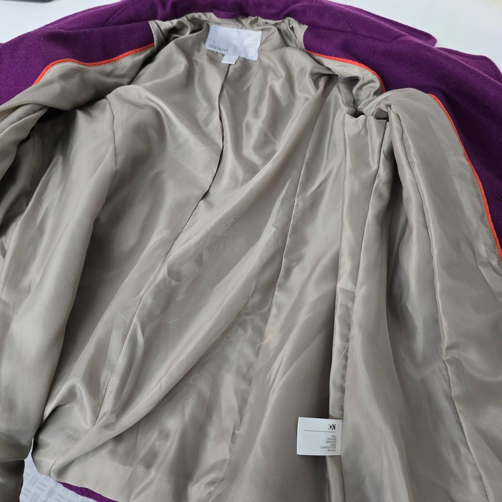 Old Navy Old Navy Pea coat 70% Wool blend Double breasted Lined S Size S / US 4 / IT 40 - 12 Thumbnail
