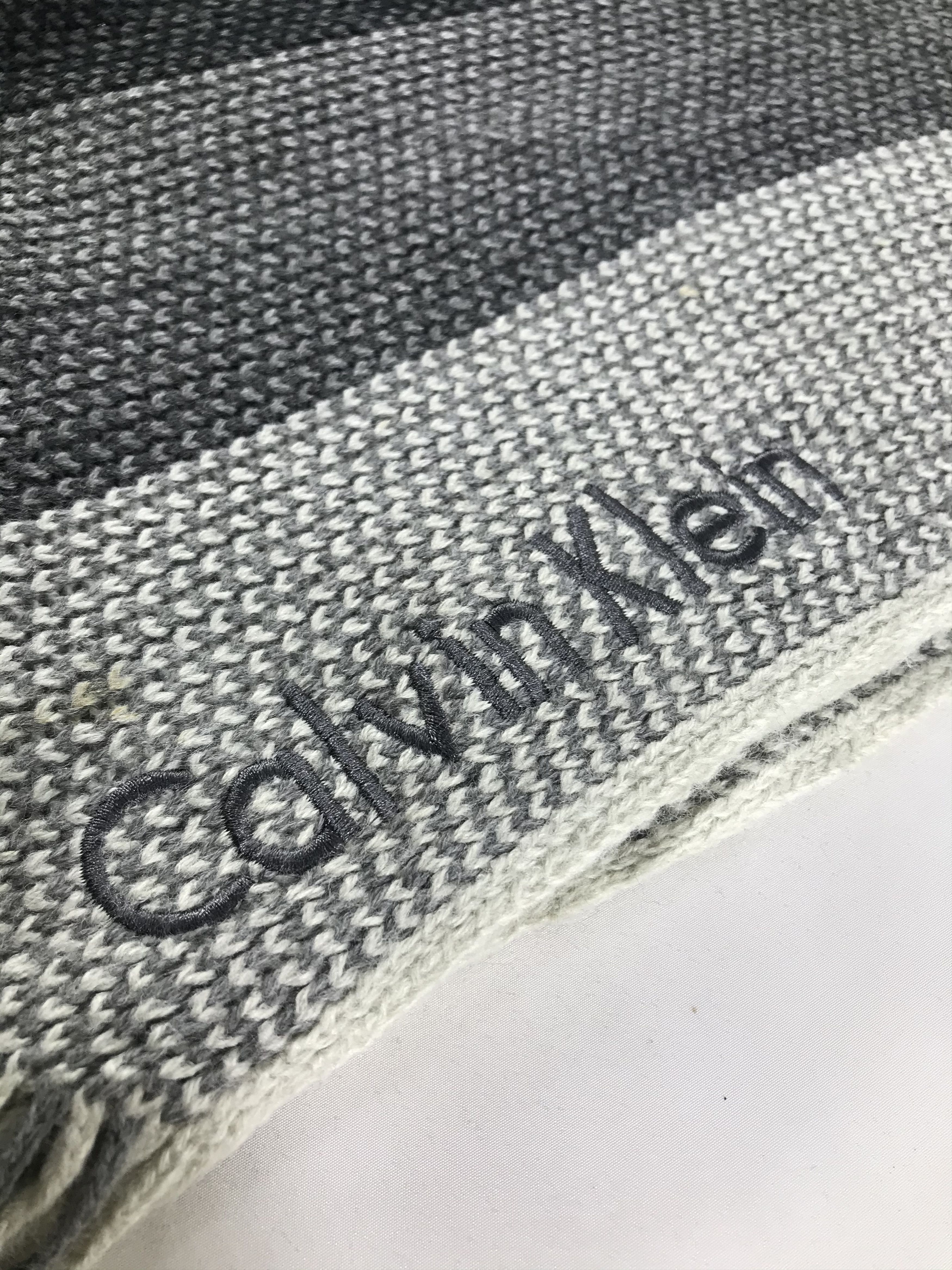 Calvin Klein × Vintage Calvin Klein Scarf / Muffler / Neckwear - WW2297 Size ONE SIZE - 4 Thumbnail