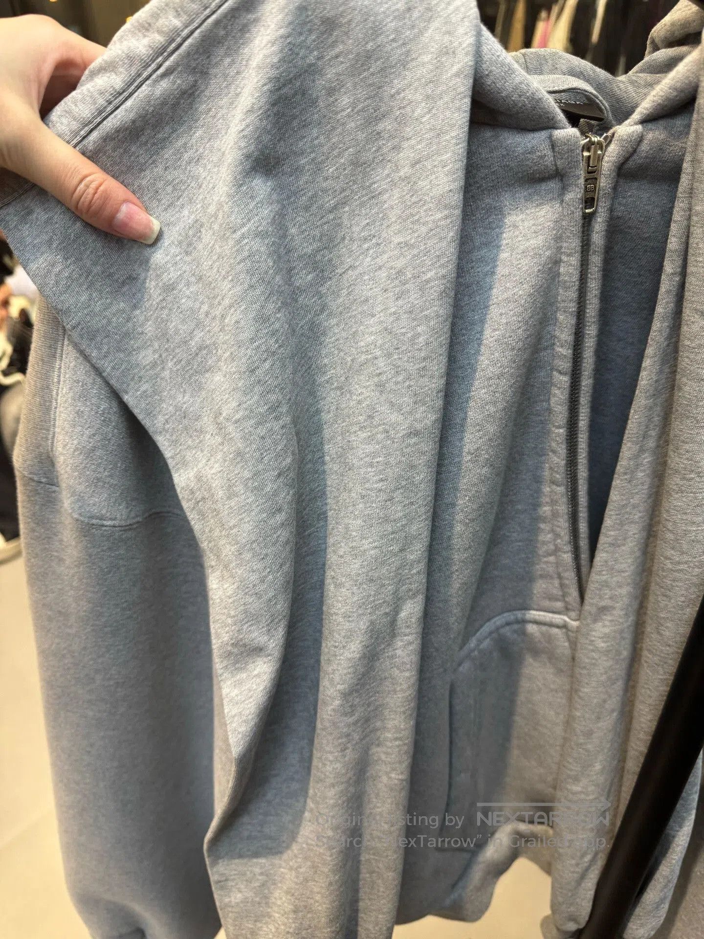 Balenciaga balenciaga gray hoodie uni size m. Size US M / EU 48-50 / 2 - 6 Thumbnail