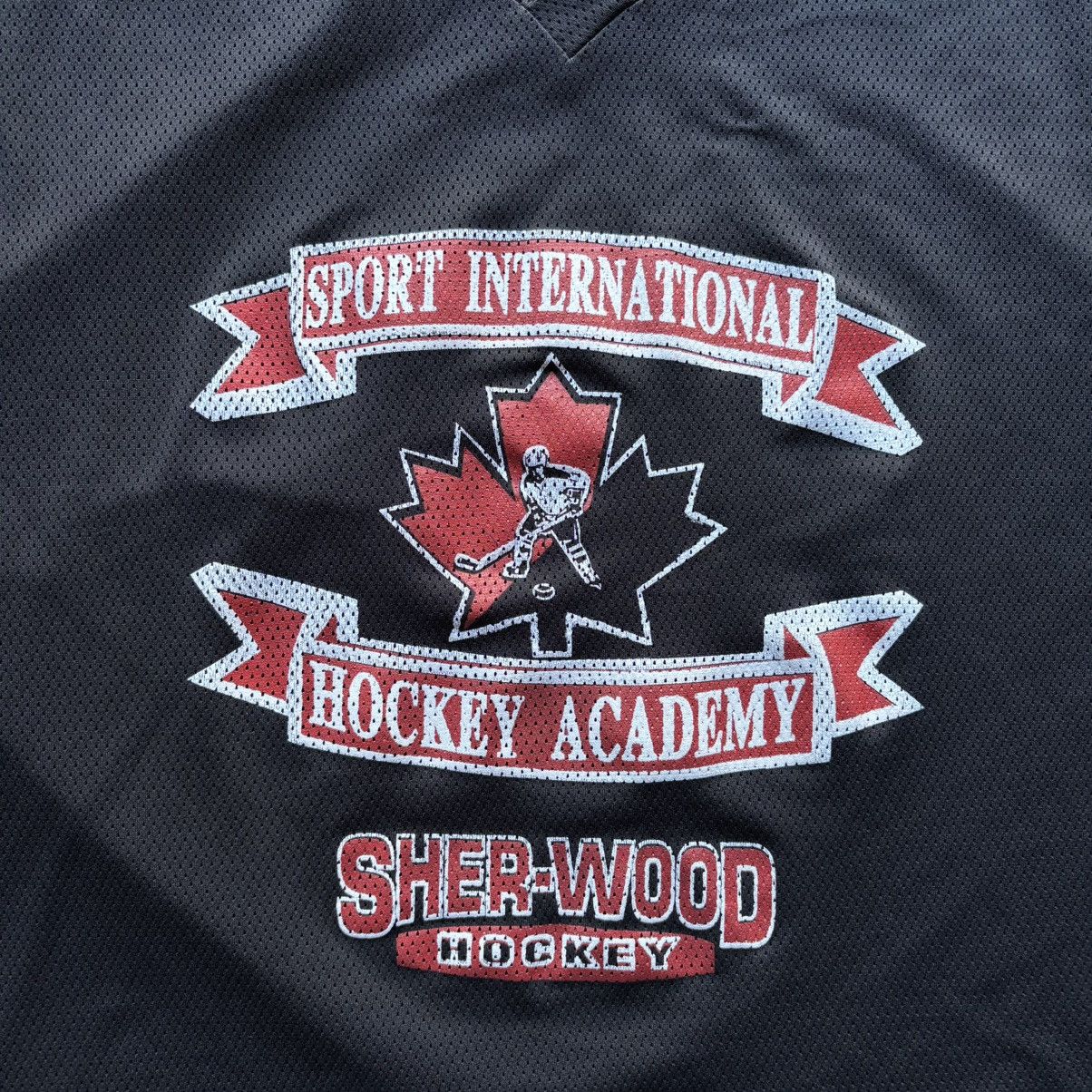 NHL vintage 90s CANADA HOCKEY ACADEMY Spellout jersey Size US L / EU 52-54 / 3 - 9 Thumbnail