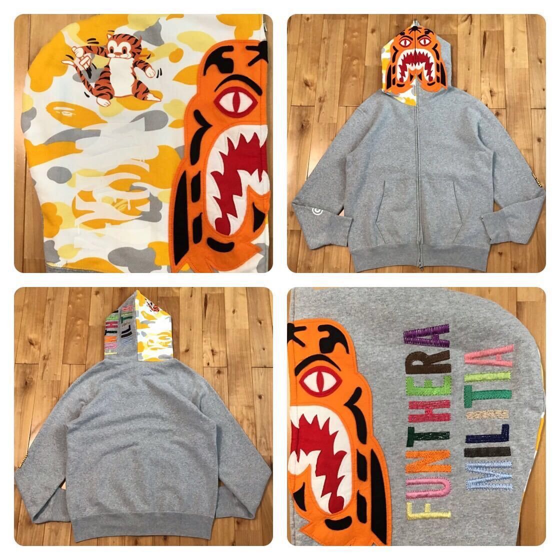 Bape 🔥Matsuyama city camo🔥 BAPE Tiger full zip hoodie APE NIGO Size US M / EU 48-50 / 2 - 1 Thumbnail