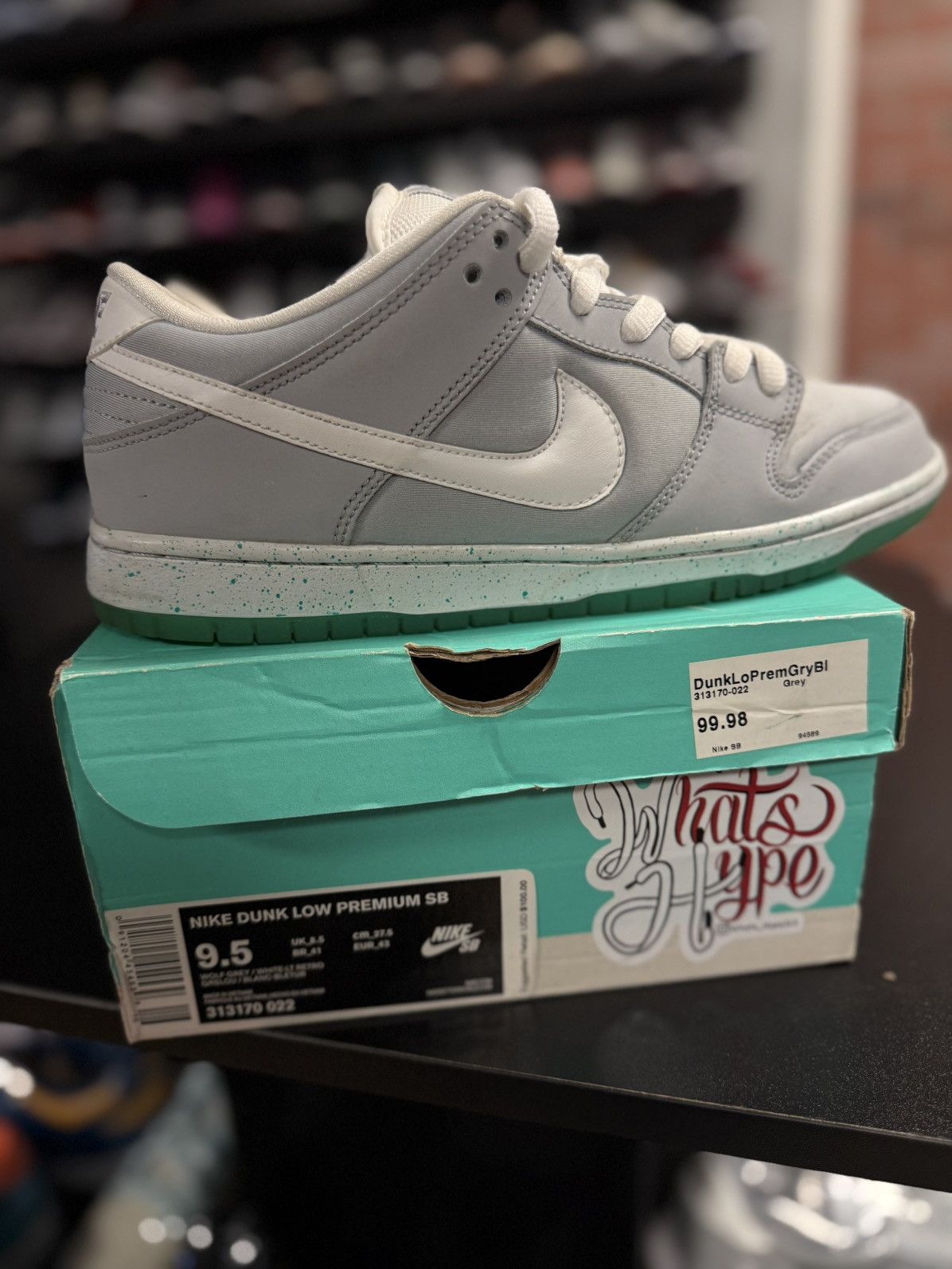 Nike Size 9.5 - Nike SB Dunk Low Marty McFly (313170-022) 2015 Size US 9.5 / EU 42-43 - 9 Thumbnail