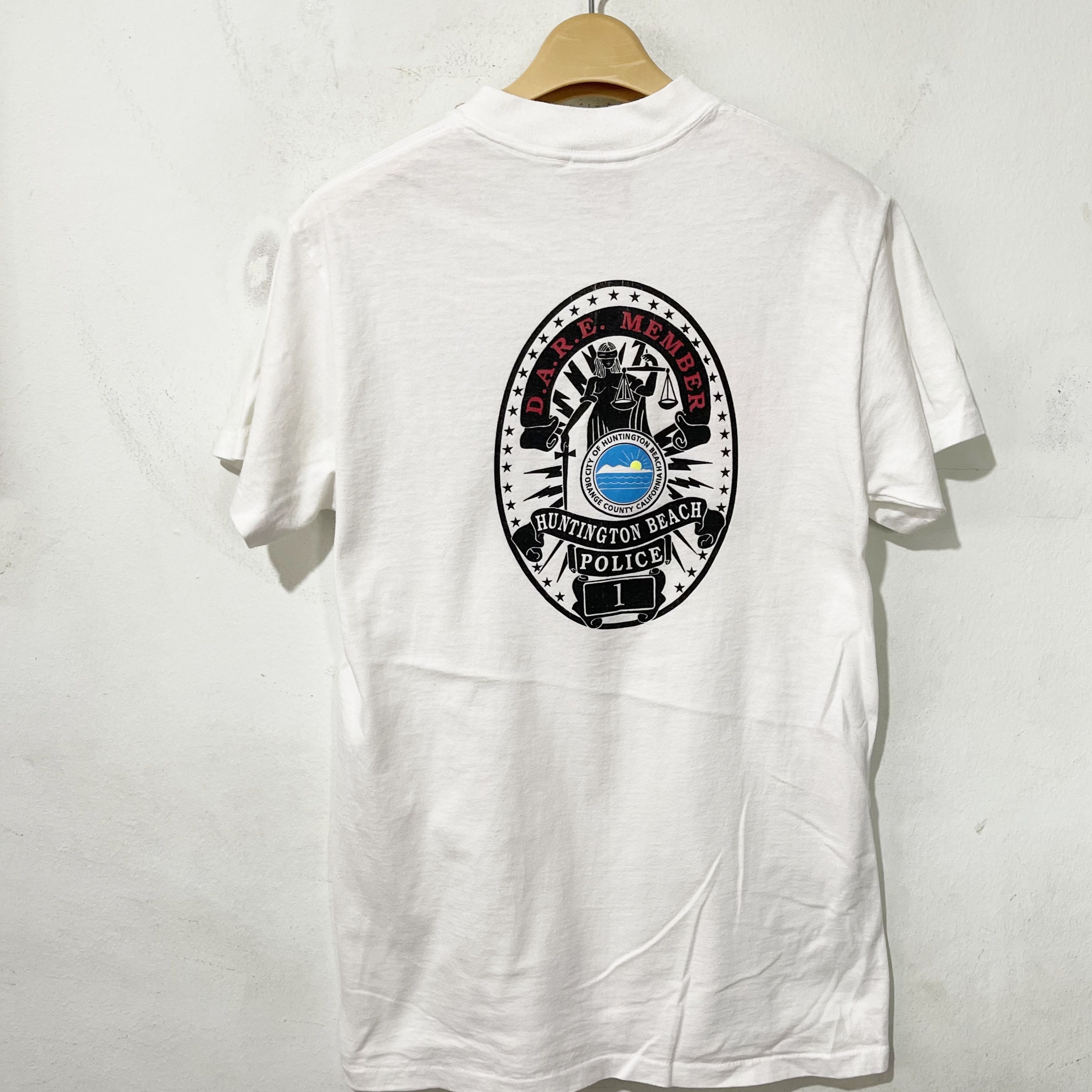 D.A.R.E Vintage 90s D.A.R.E. Say No to Drugs Rainbow Shirt Size US S / EU 44-46 / 1 - 3 Thumbnail