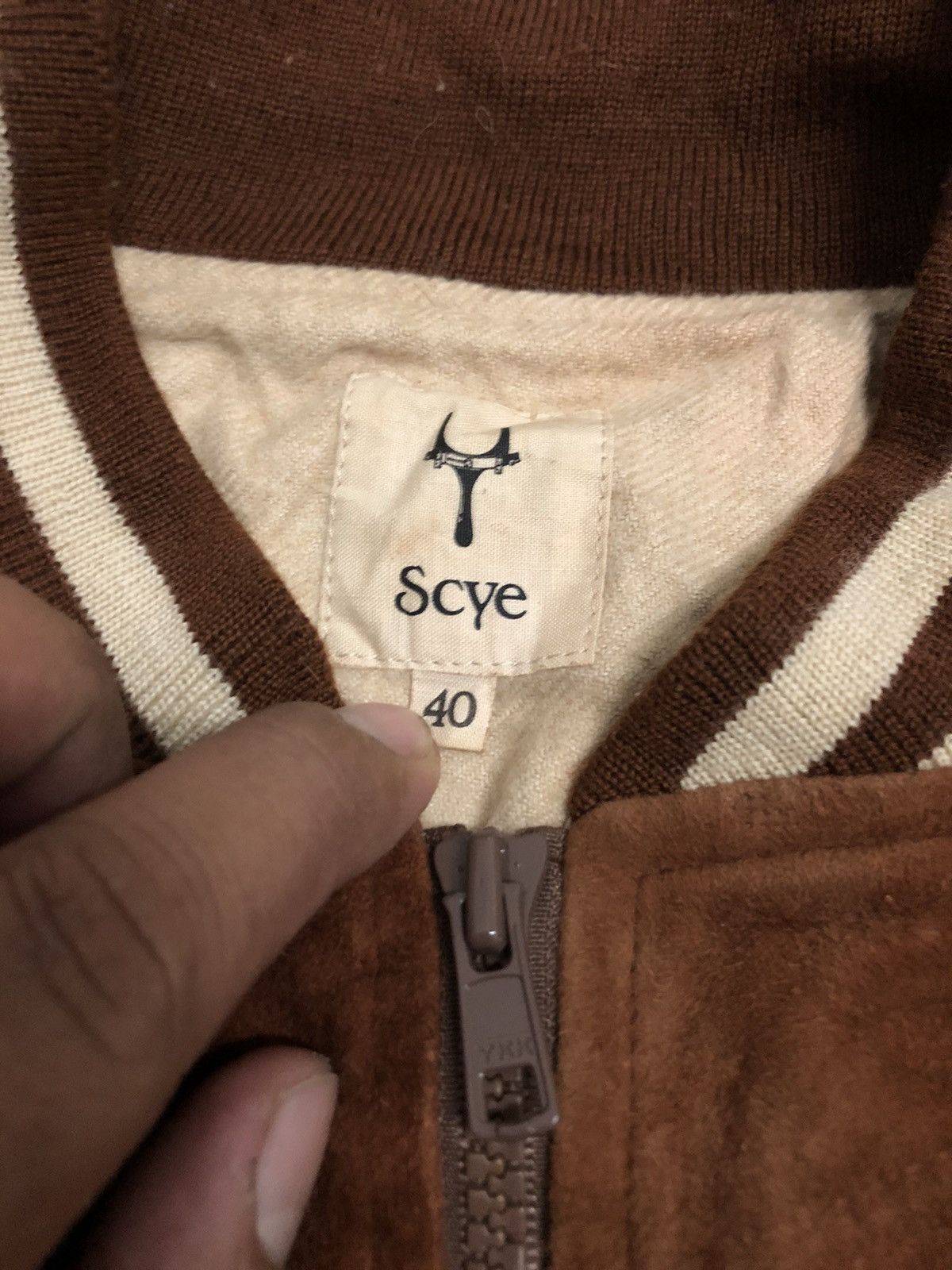 MasterPiece Vintage Scye Masterpiece & Co Sheep Leather Jacket Size US S / EU 44-46 / 1 - 3 Thumbnail