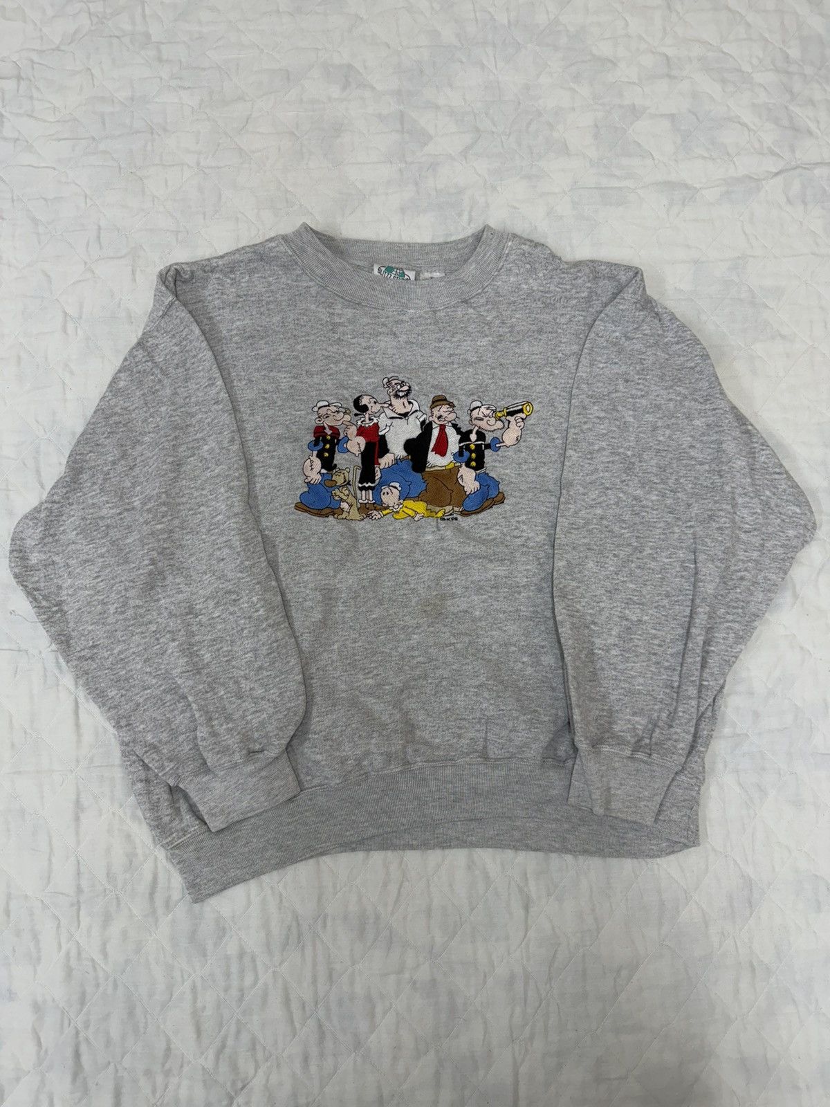 Other Vintage 1990s Blitzz Studios Popeye the Sailor sweatshirt Size US XL / EU 56 / 4 - 1 Thumbnail