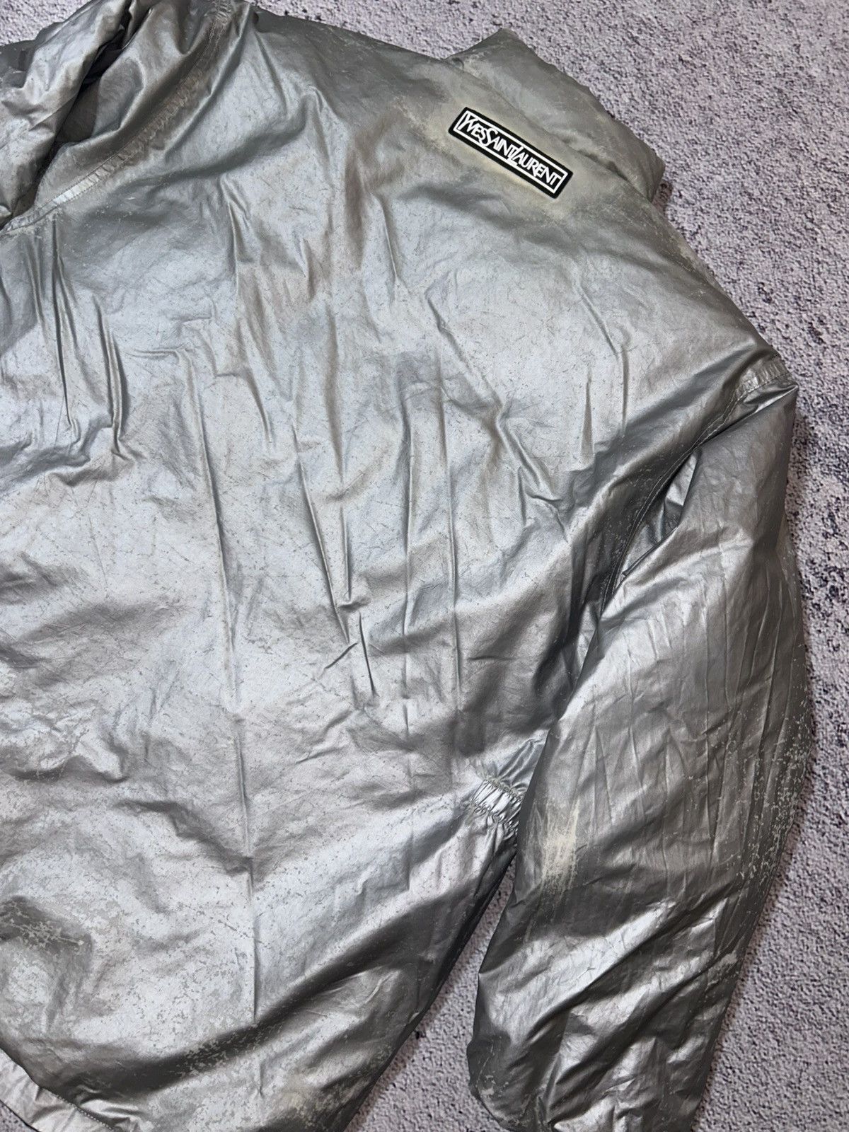 Yves Saint Laurent Yves Saint Laurent Vintage Down Puffer Jacket Black Size US S / EU 44-46 / 1 - 19 Thumbnail