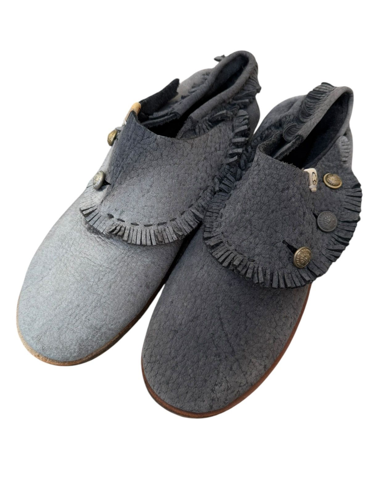 Visvim RARE Maliseet Coyote Deer Leather Moc Size US 11 / EU 44 - 2 Thumbnail